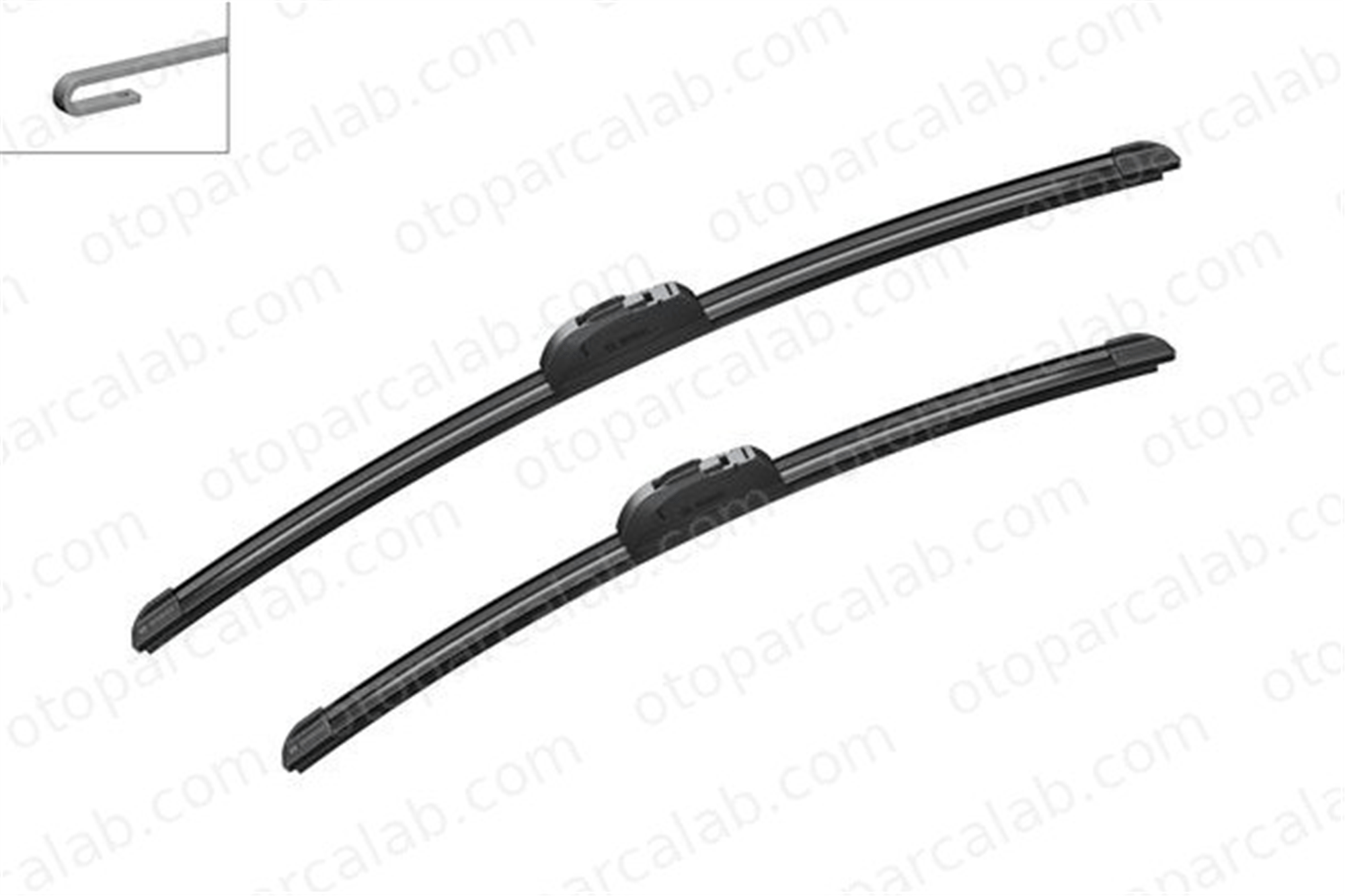 BOSCH 3 397 118 904 Silecek Süpürgesi Ön 550/475 mm - 22/19 inç BMW 3 3 Touring 50509398