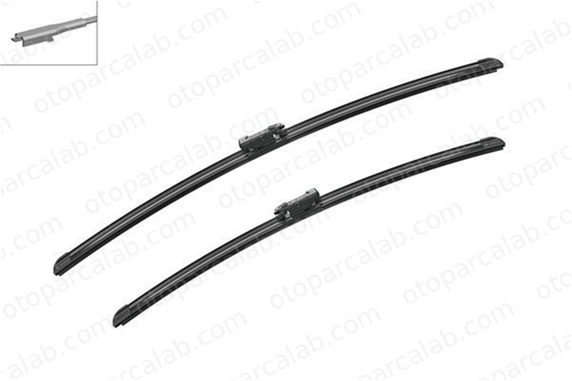 BOSCH 3 397 118 967 Silecek Süpürgesi Ön 650/575 mm - 26/23 inç MERCEDES-BENZ A-SERISI B-SERISI Sports Tourer A1698201345 A1698200145