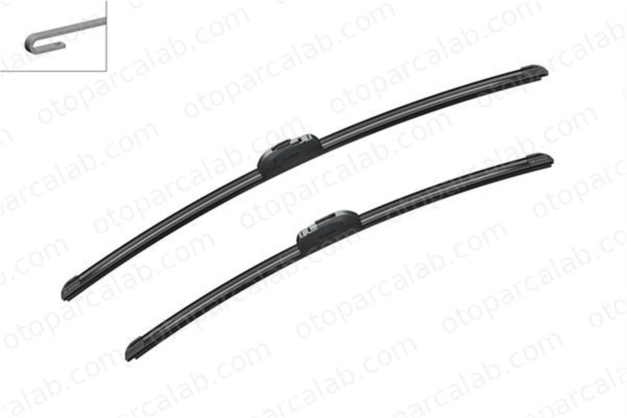 BOSCH 3 397 118 991 Silecek Süpürgesi Ön 650/575 mm - 26/23 inç MERCEDES-BENZ A-SERISI VANEO 3397118991