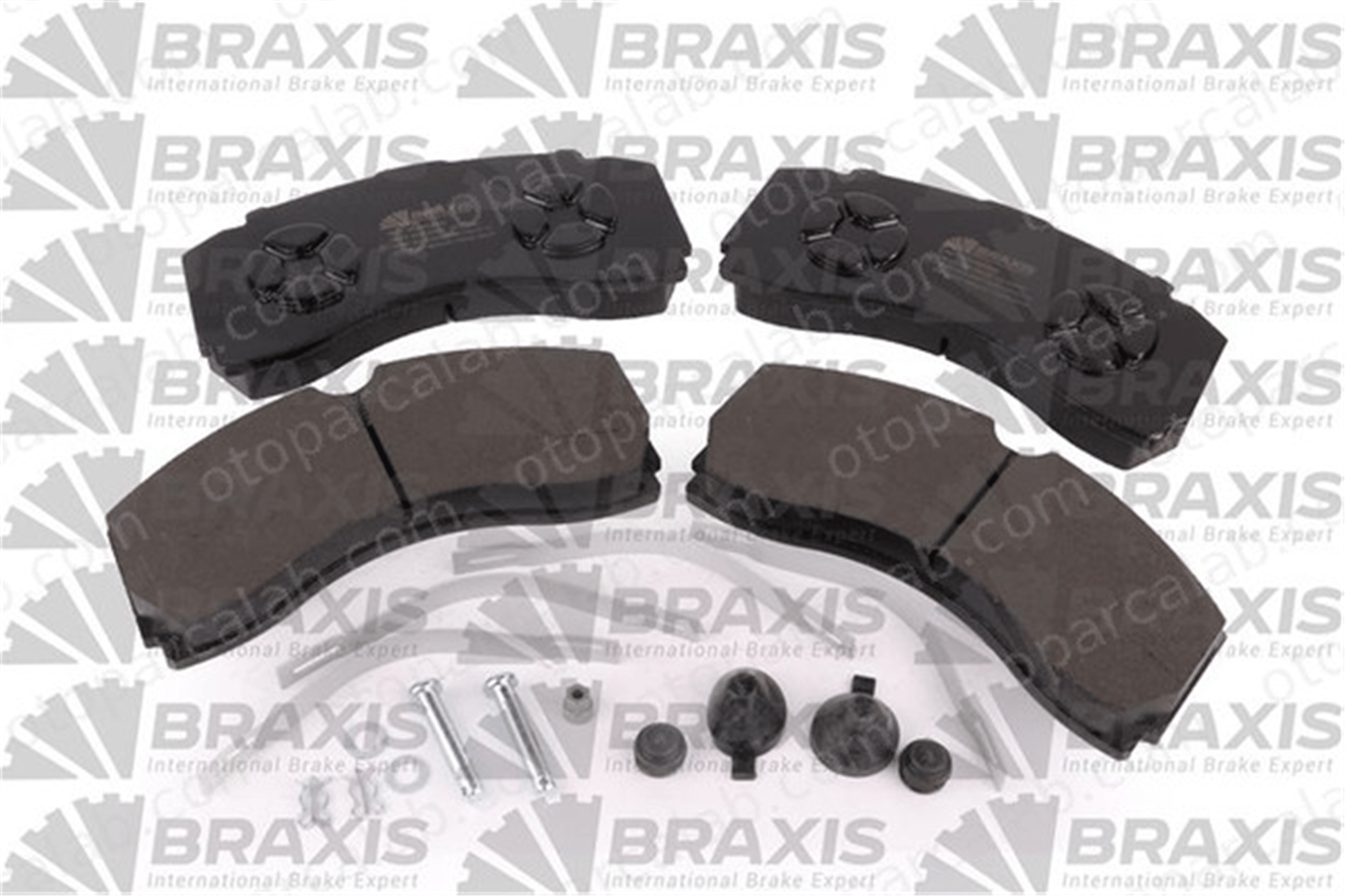 BRAXIS AB5000 Fren Disk Balata Ön MERCEDES-BENZ AROCS ACTROS MP4 / MP5 A0064201420 A0064205220WVA