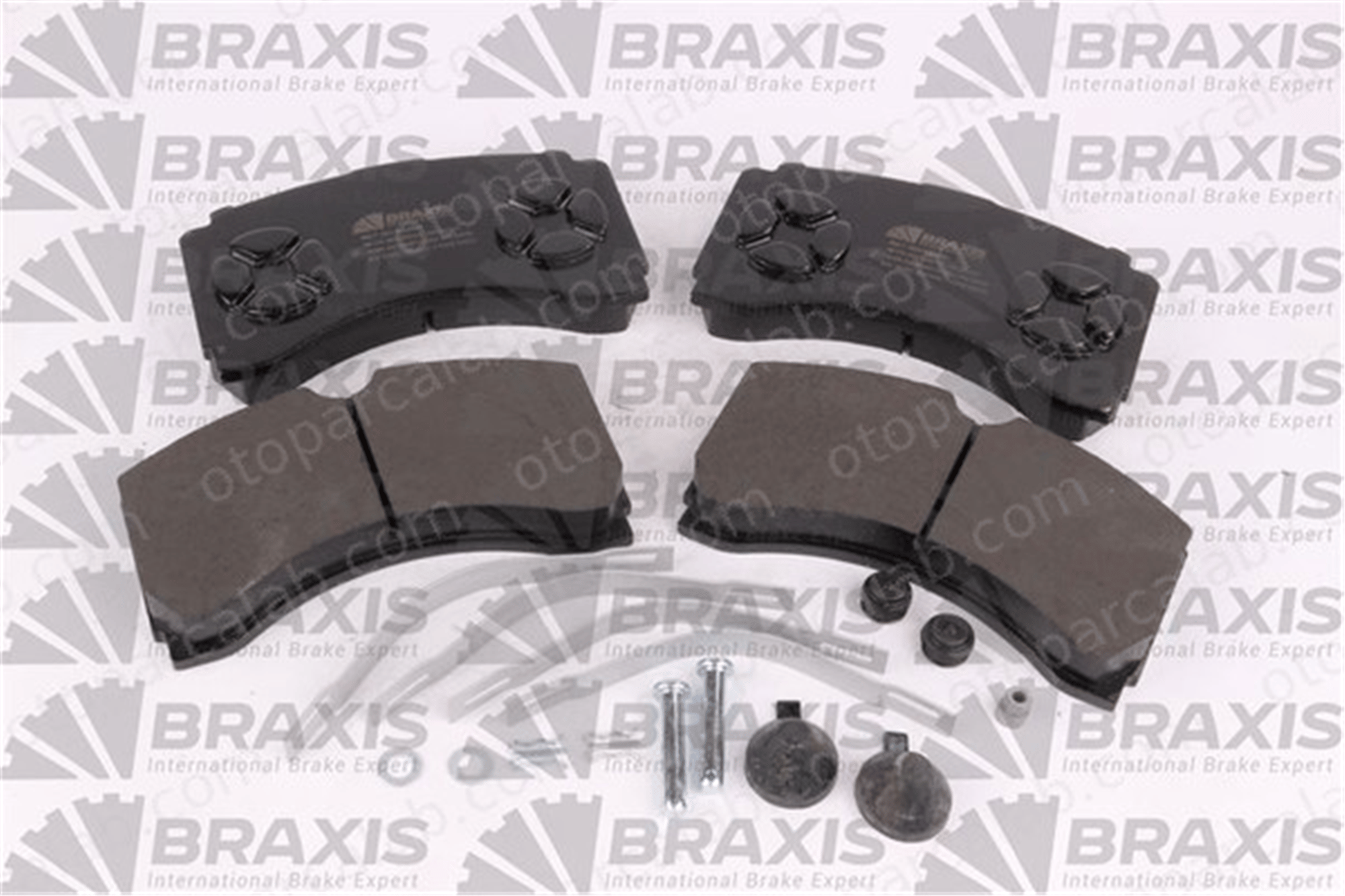 BRAXIS AB5001 Fren Disk Balata Arka MERCEDES-BENZ AROCS ACTROS MP4 / MP5 A0064201520 A0064205320WVA
