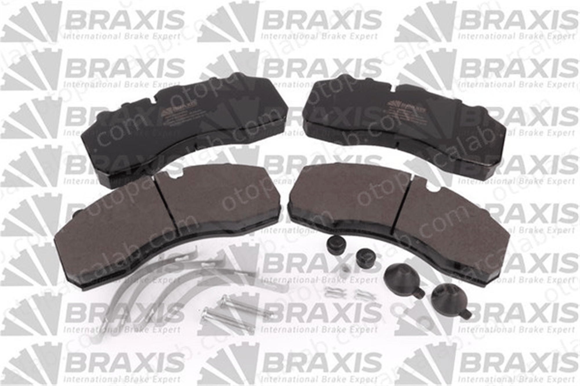 BRAXIS AB5002 Fren Disk Balata Ön veya Arka MAN F90 MERCEDES-BENZ AROCS 980102570 29087