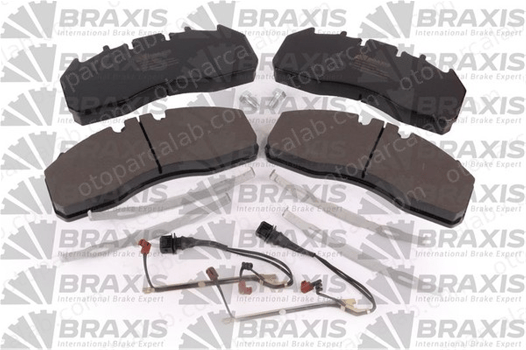 BRAXIS AB5013 Fren Disk Balata Ön VOLVO FL6 RENAULT TRUCKS MIDLINER 5001864363 29174