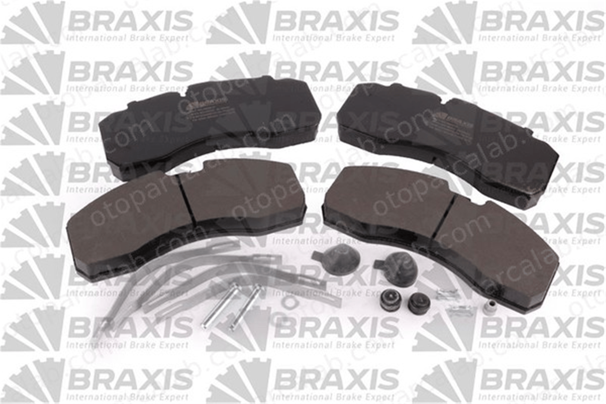 BRAXIS AB5019 Fren Disk Balata Ön MAN F90 MERCEDES-BENZ AROCS 501298143 0501298143