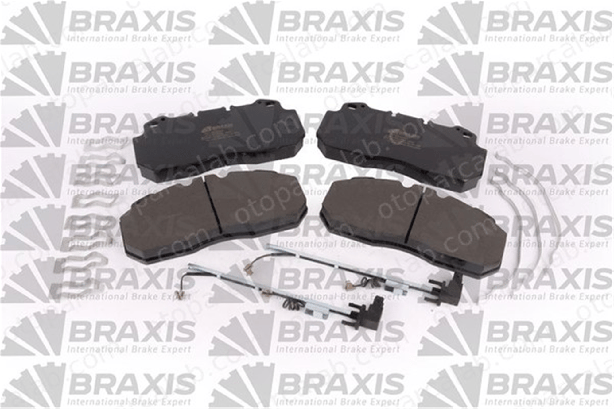 BRAXIS AB5032 Fren Disk Balata Ön RENAULT TRUCKS MIDLINER PREMIUM 2 5001831161 29090