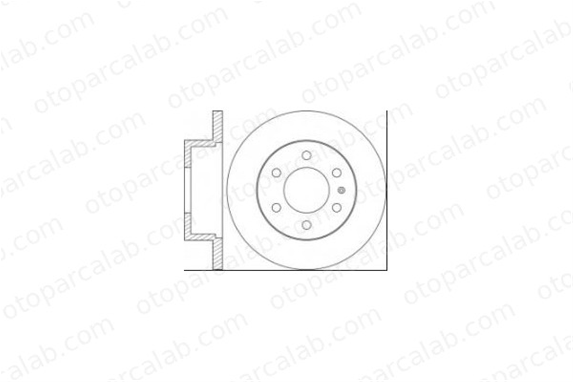 BRAXIS AE1017 Fren Disk Ayna Arka Sağ ve Sol MERCEDES-BENZ SPRINTER 3,5-t Panelvan/Van SPRINTER 4-t Panelvan/Van A9104230200 9104230200