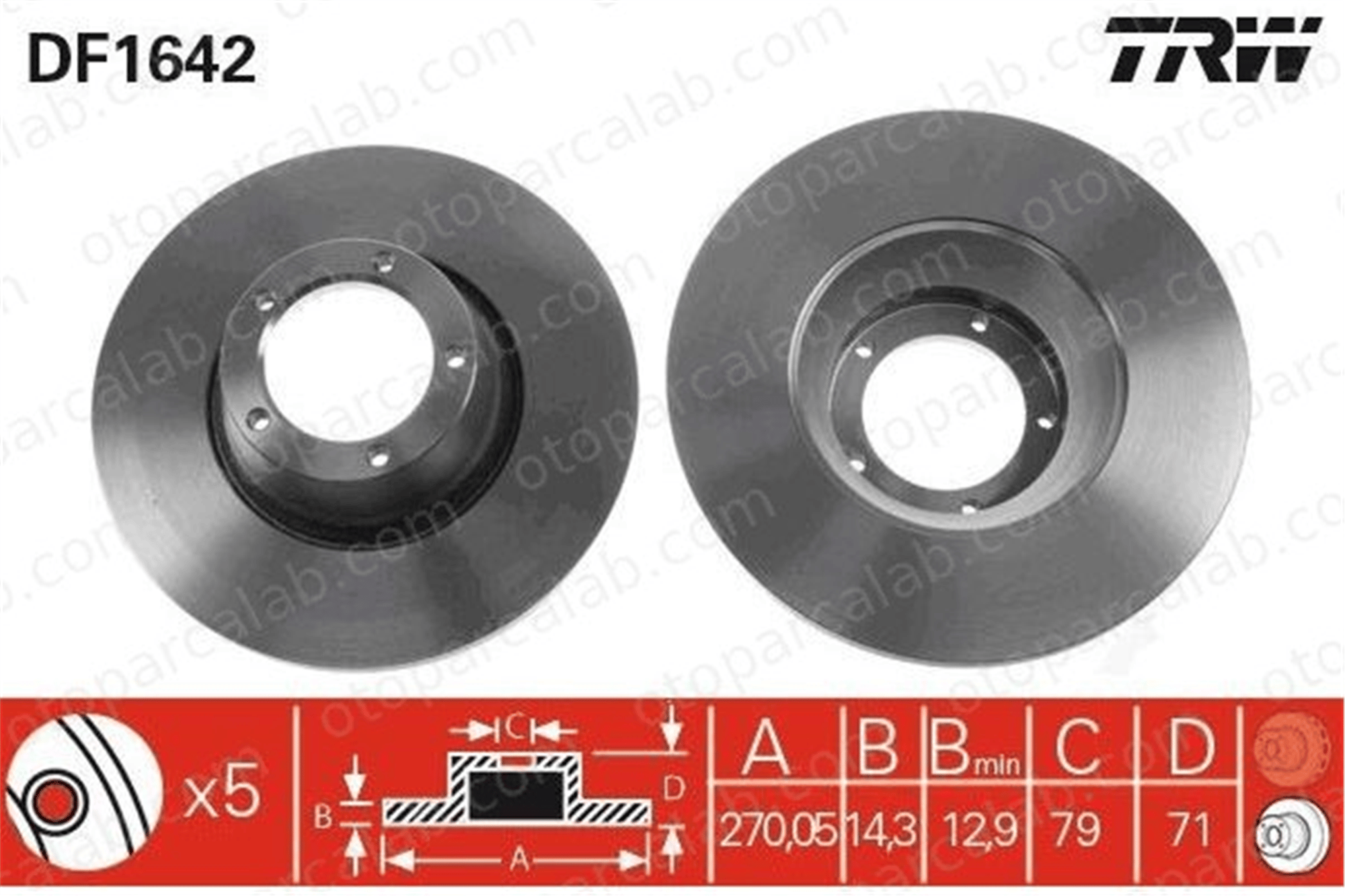 BRAXIS AE1117 Fren Disk Ayna Ön Sağ ve Sol FORD TRANSIT Minibüs/Otobüs TRANSIT Panelvan/Van 1117075 1539549