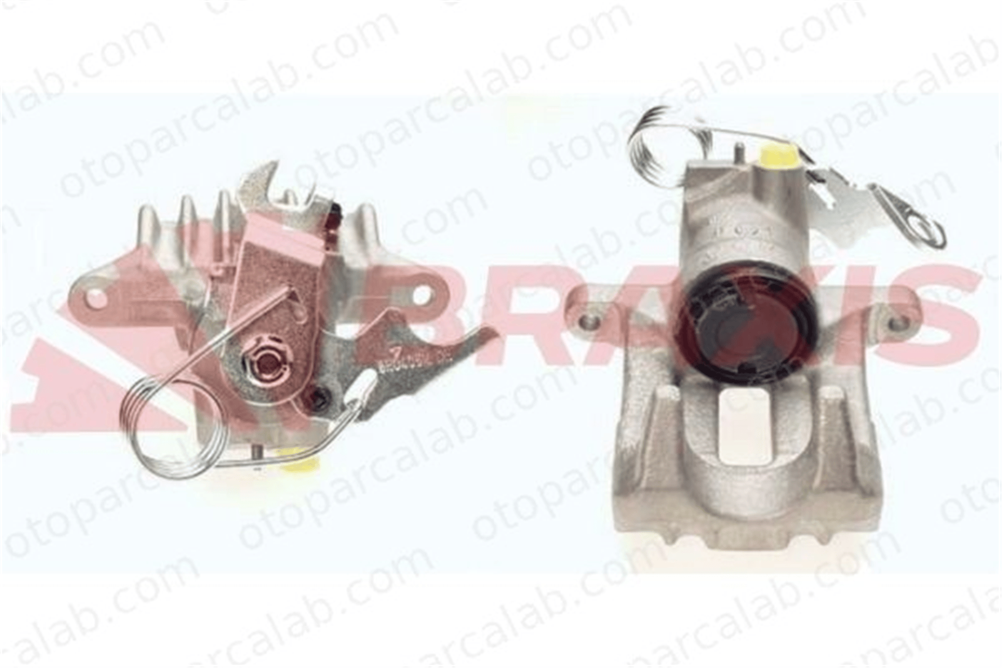 BRAXIS AG1907 Fren Kaliper Arka Sol AUDI A6 C5 Avant A6 C5 8E0615423
