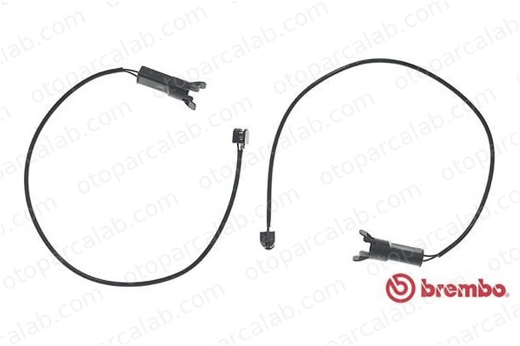 BREMBO A 00 258 Balata İkaz Kablosu Arka JAGUAR XJ Coupe XJSC Convertible DBC6596