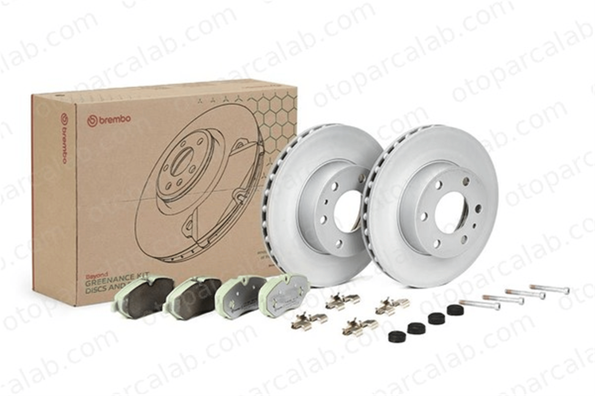 BREMBO KT 10 021 Fren Disk Balata Ön IVECO DAILY VI Panelvan/Van DAILY VI Platform şasi KT10021 42561355