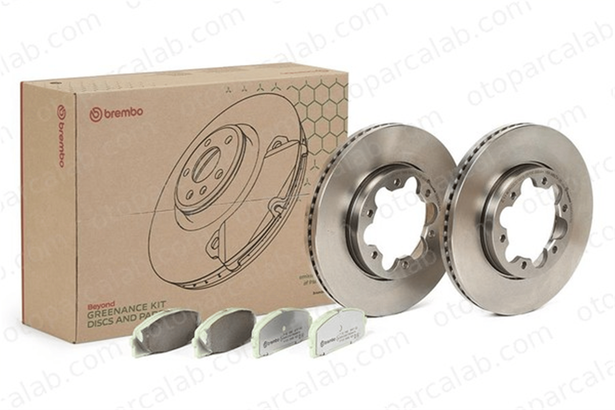 BREMBO KT 10 039 Fren Disk Balata Ön TOYOTA HIACE / COMMUTER V Minibüs/Otobüs HIACE V Panelvan/Van KT10039 446526420