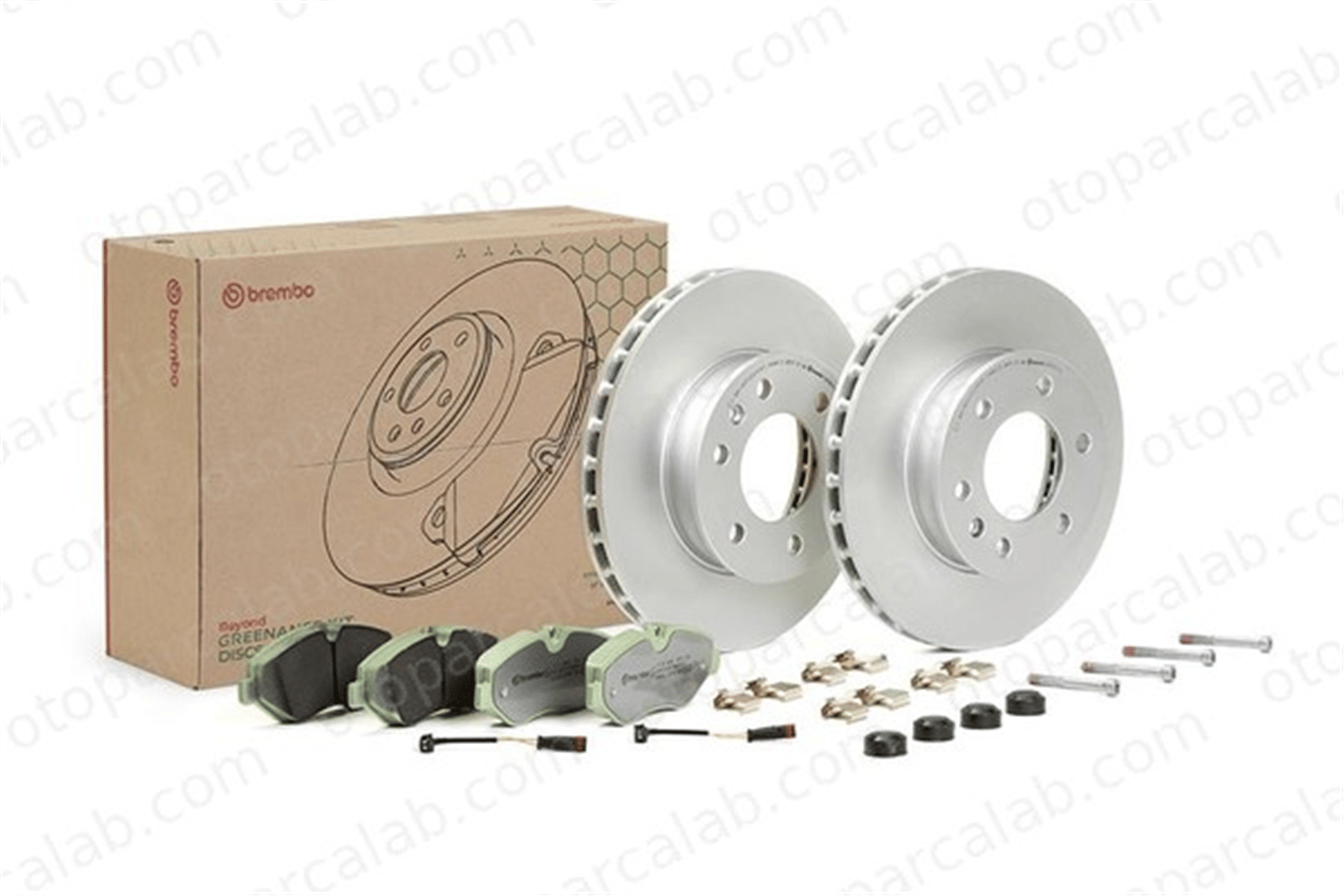 BREMBO KT 10 053 Fren Disk Balata Ön MERCEDES-BENZ SPRINTER 3,5-t Platform şasi SPRINTER 3-t Platform şasi KT10053 44206720