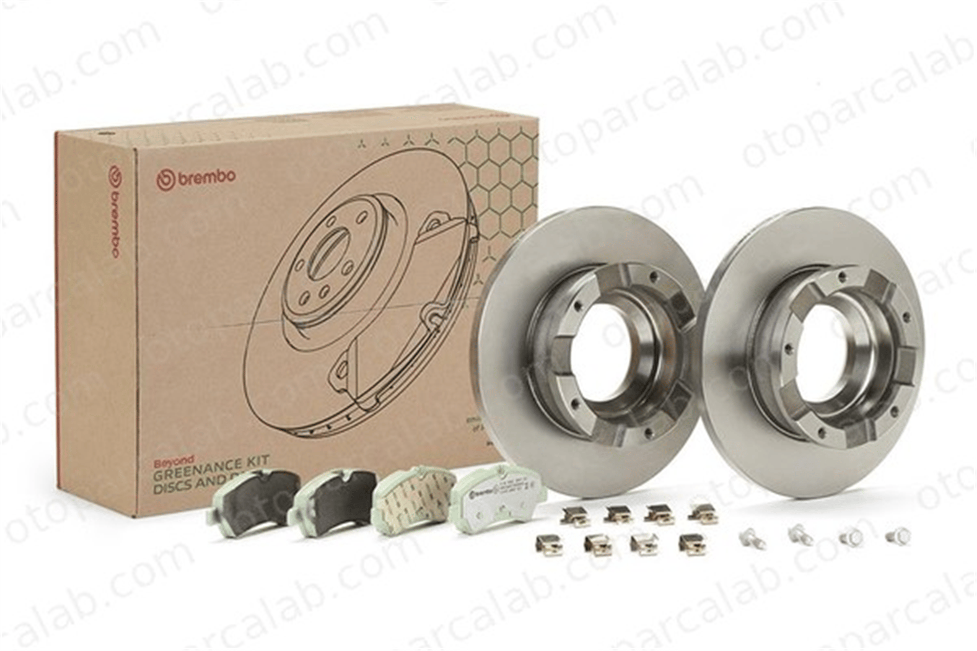 BREMBO KT 10 060 Fren Disk Balata Arka FORD TRANSIT CUSTOM V362 Minibüs/Otobüs TRANSIT CUSTOM V362 Panelvan/Van MEBK2J2M008AA BK212M008AC