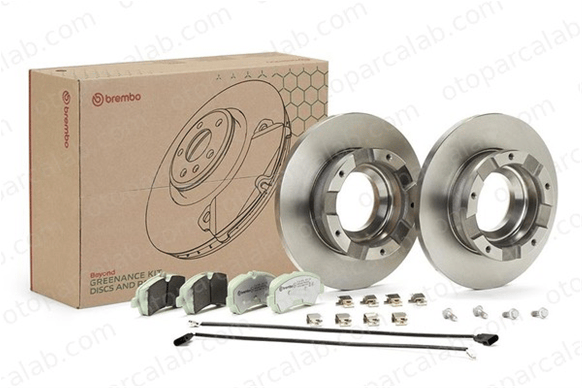 BREMBO KT 10 061 Fren Disk Balata Arka FORD TRANSIT CUSTOM V362 Minibüs/Otobüs TRANSIT CUSTOM V362 Panelvan/Van KT10061 1867715