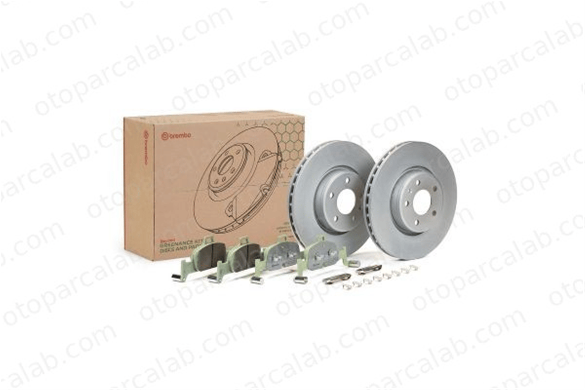 BREMBO KT 10 063 Fren Disk Balata Ön AUDI A5 Sportback A4 B9 KT10063 4K0698151AB