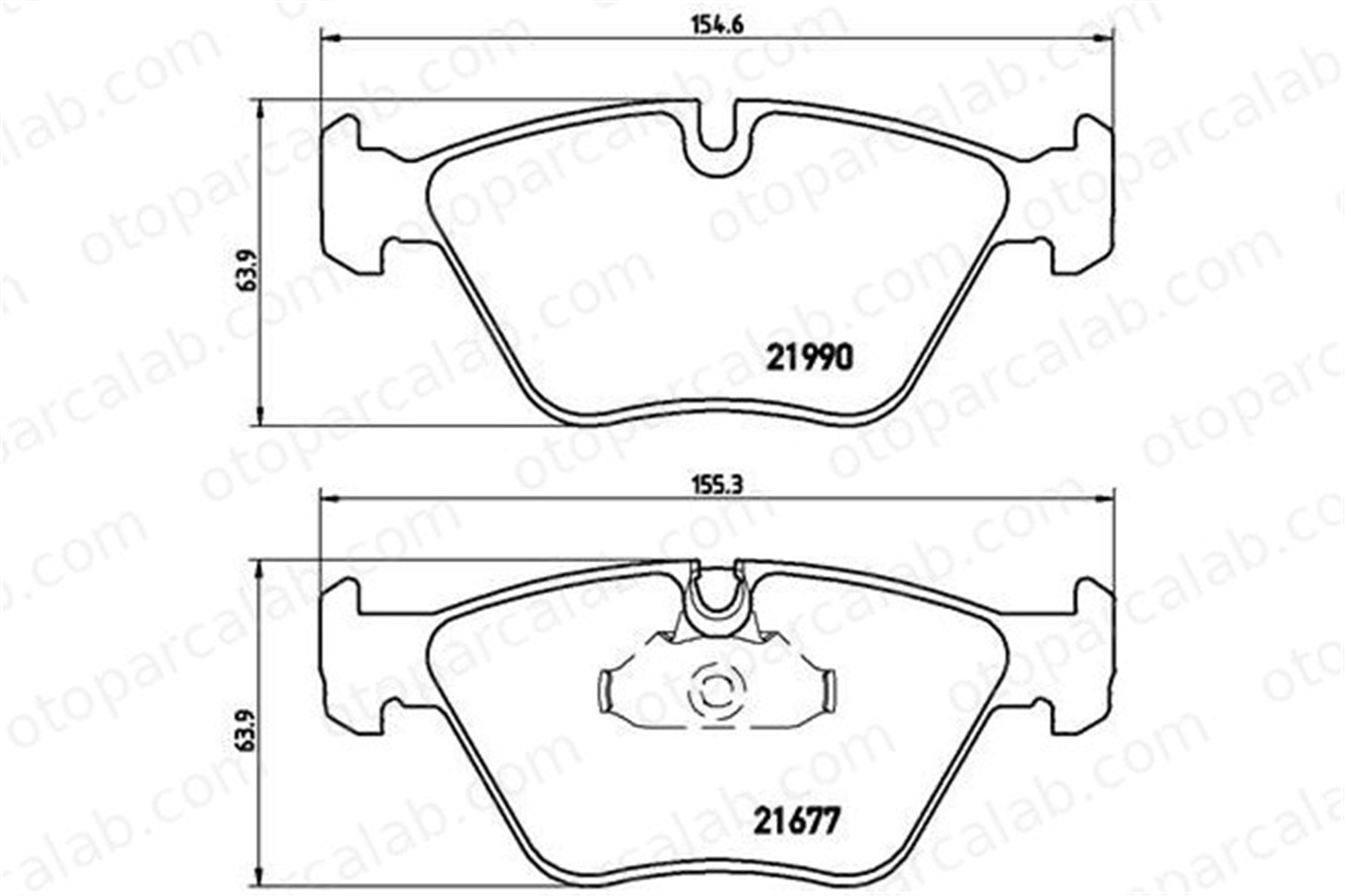 BREMBO P 06 065 Fren Disk Balata Ön BMW 5 5 Touring P06065 34111164627
