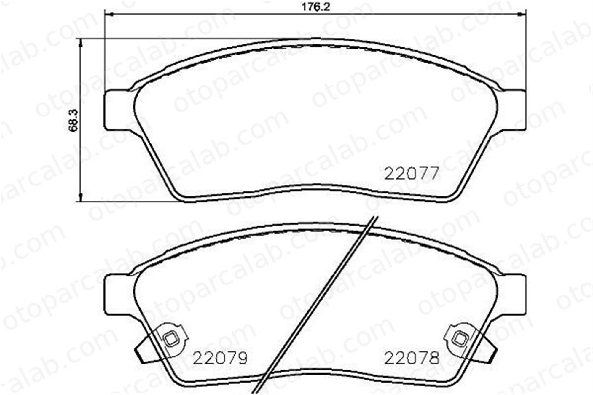 BREMBO P 09 009 Fren Disk Balata Ön MERCEDES-BENZ C-SERISI E-SERISI T-Model 20983943 20872587