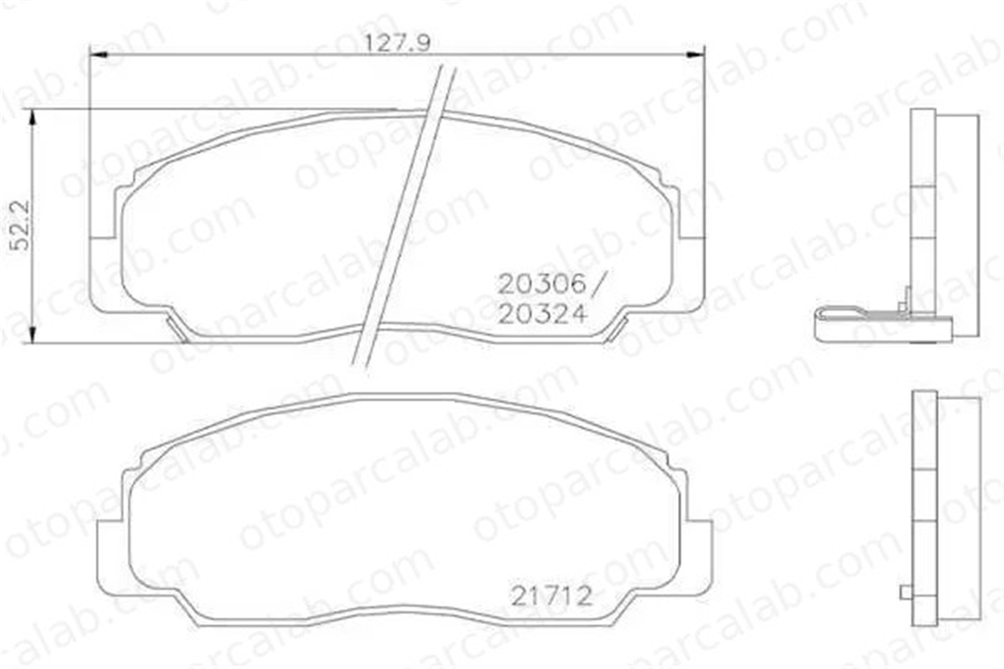 BREMBO P 16 012 Fren Disk Balata Ön DAIHATSU FEROZA Hard Top ROCKY Hard Top 449187611000 449187623000