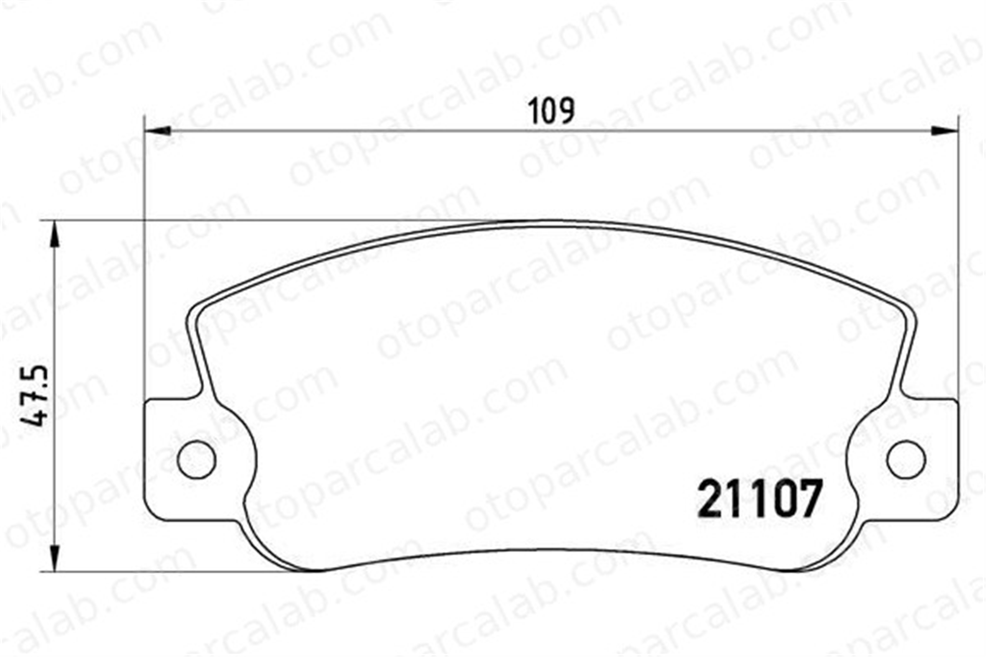 BREMBO P 23 032 Fren Disk Balata Arka FIAT CROMA LANCIA THEMA 5888939 792703