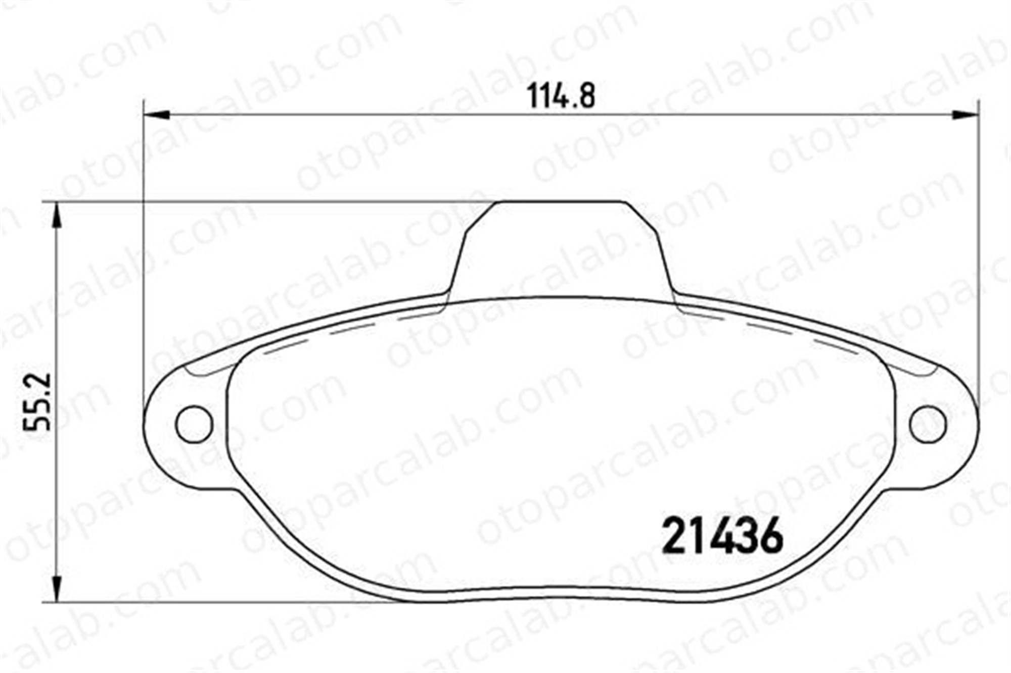 BREMBO P 23 096 Fren Disk Balata Ön FIAT PUNTO CINQUECENTO 71738134 46565733