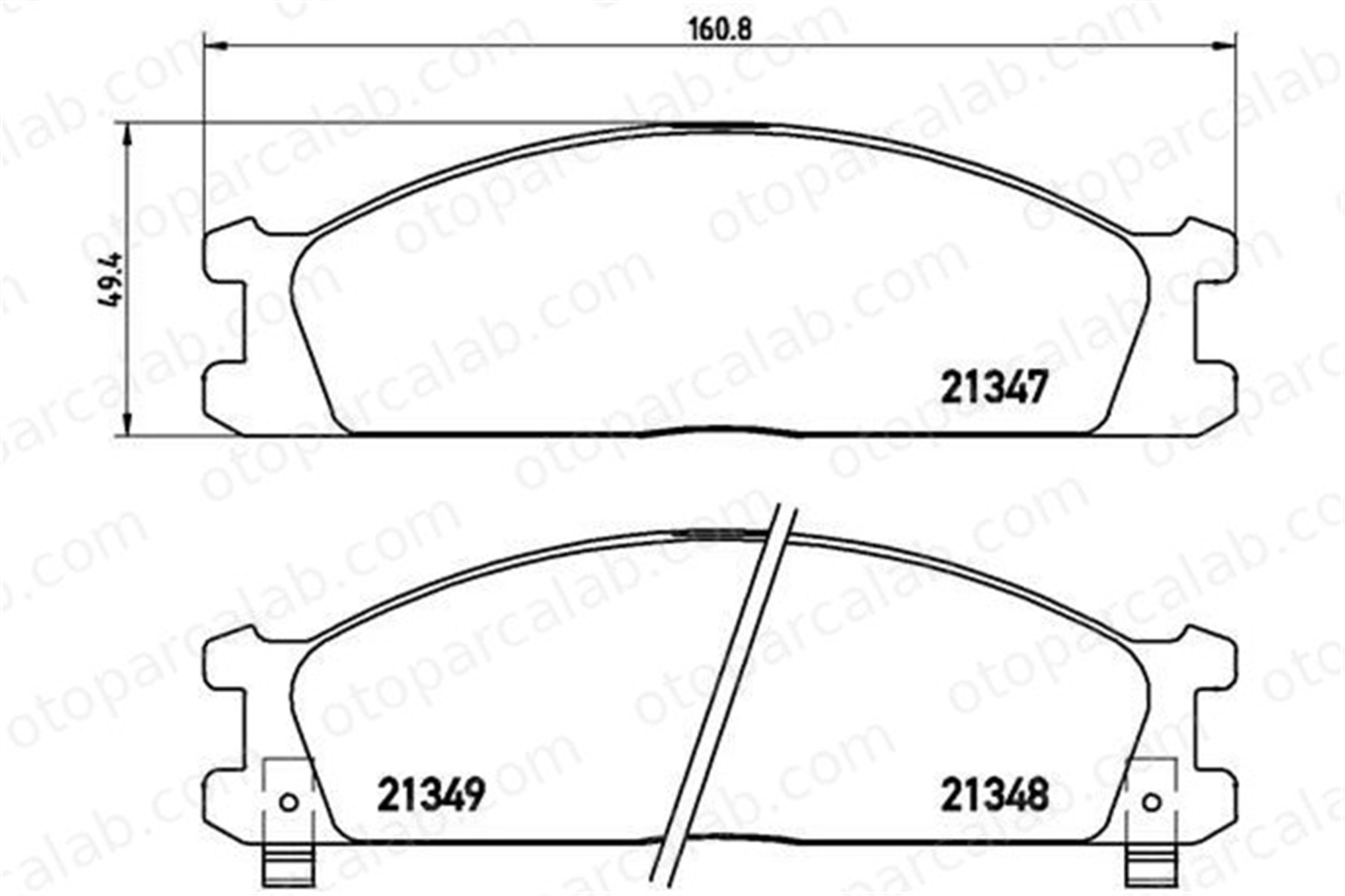 BREMBO P 24 026 Fren Disk Balata Ön NISSAN PICK UP VANETTE Minibüs/Otobüs 4106023C93 410603S590