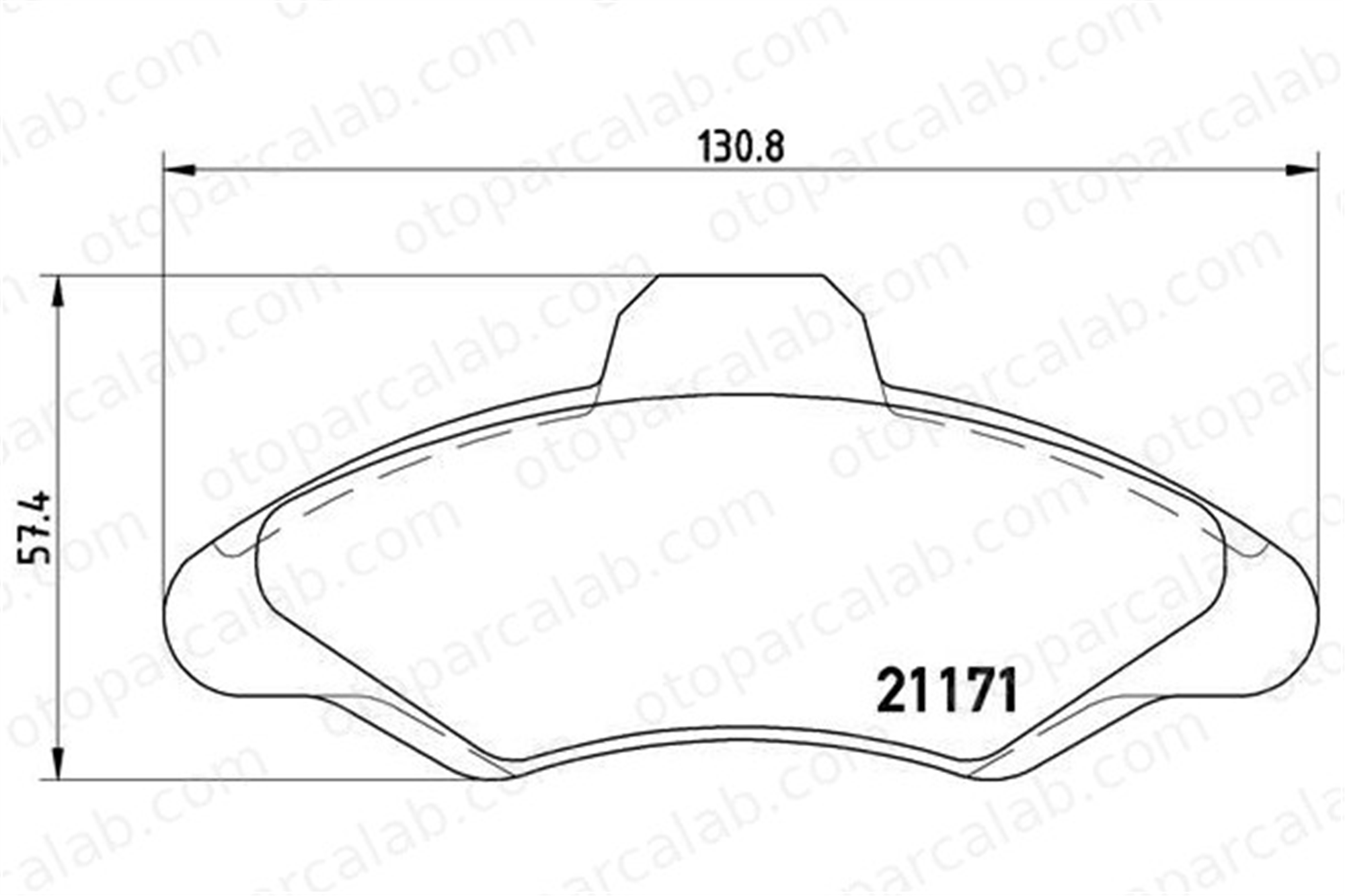 BREMBO P 24 029 Fren Disk Balata Ön FORD ESCORT V ESCORT V Turnier 96AB2K021AB 6500952