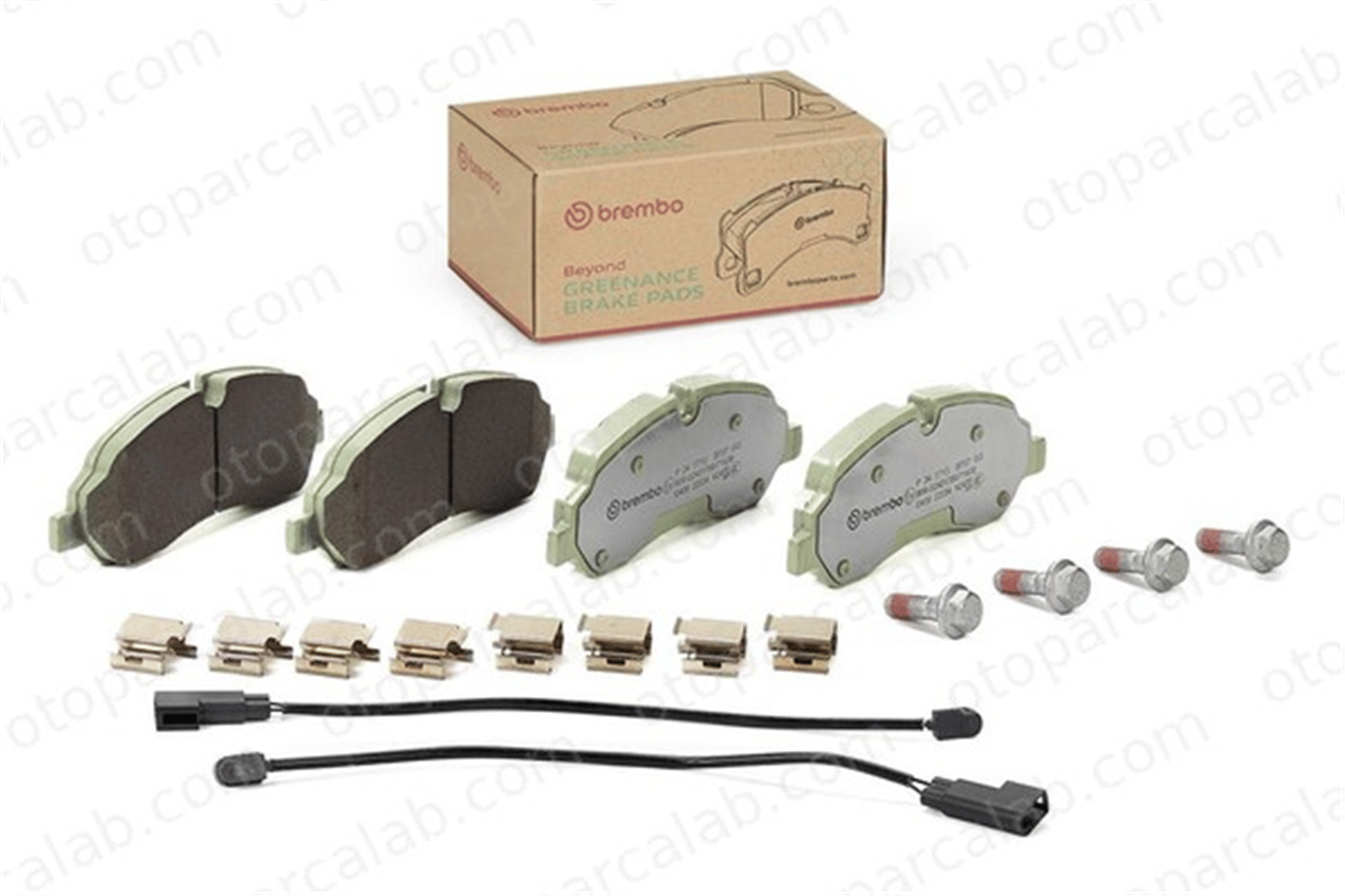 BREMBO P 24 171G Fren Disk Balata Ön FORD TRANSIT CUSTOM V362 Minibüs/Otobüs TRANSIT CUSTOM V362 Panelvan/Van MEBK2J2K021AA BK212K021AA