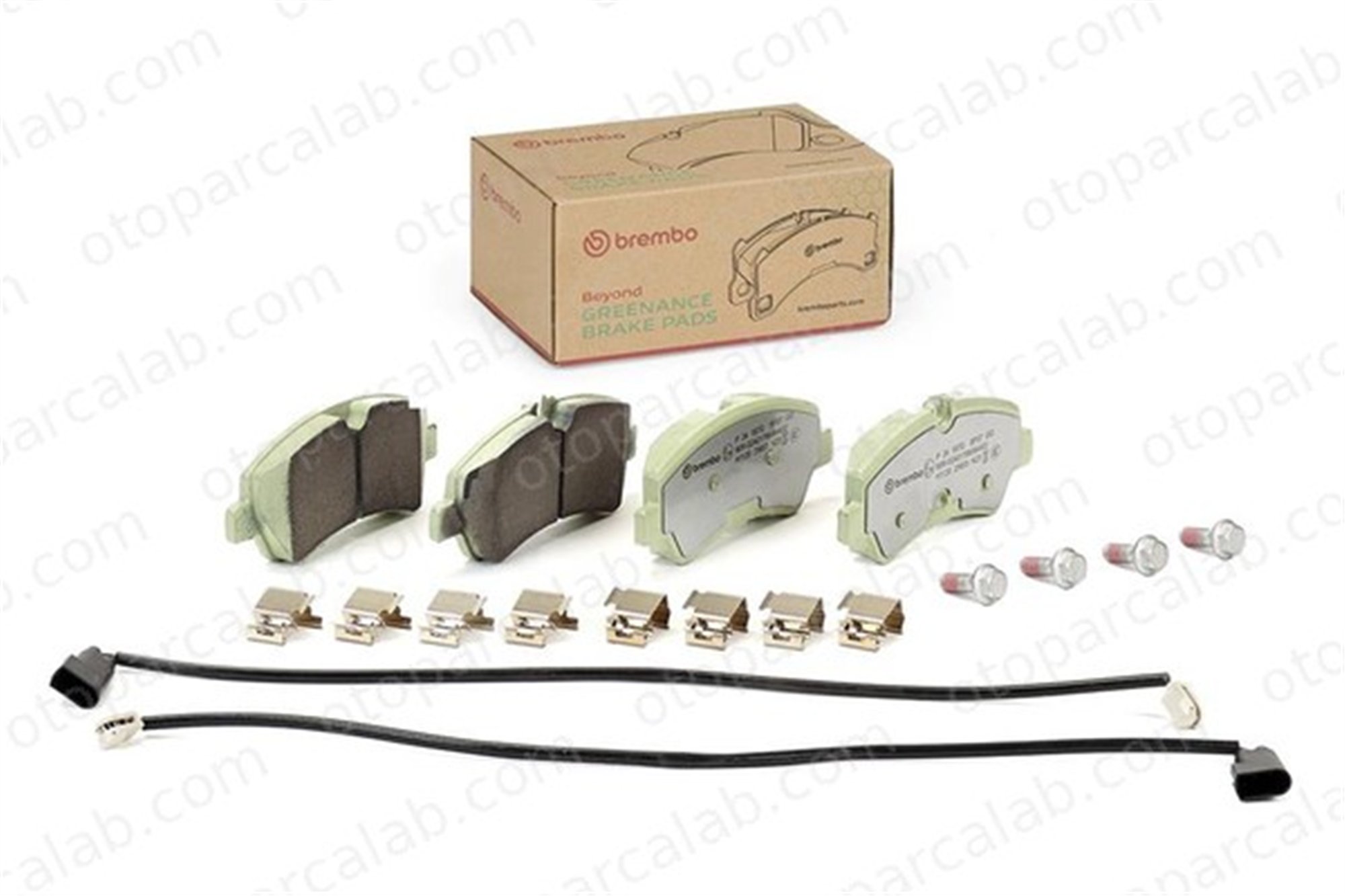BREMBO P 24 187G Fren Disk Balata Arka FORD TRANSIT CUSTOM V362 Minibüs/Otobüs TRANSIT CUSTOM V362 Panelvan/Van MEBK2J2M008AA BK212M008AC