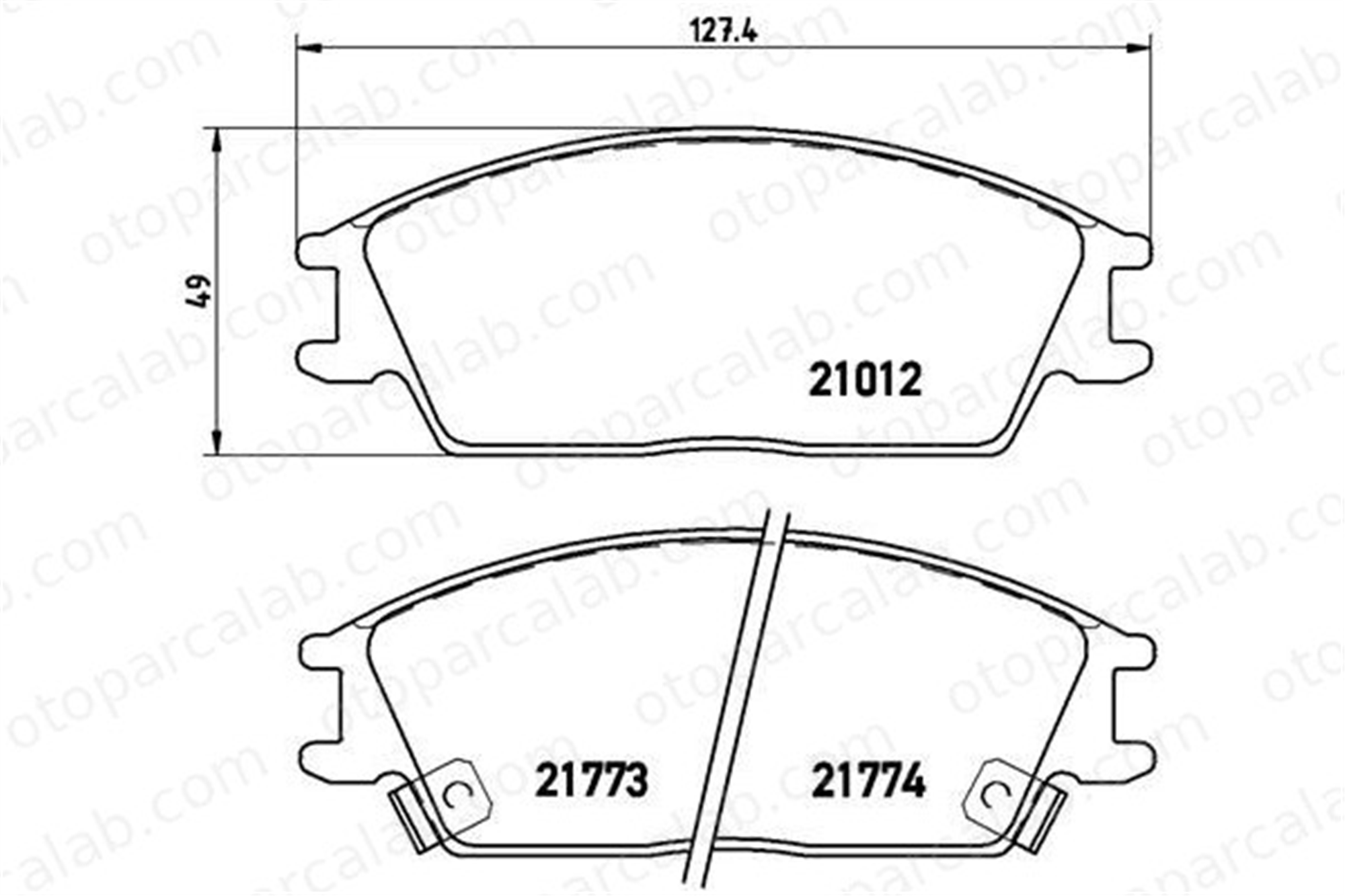 BREMBO P 30 024 Fren Disk Balata Arka HYUNDAI GETZ ACCENT II 5820228A00 45022SA6600