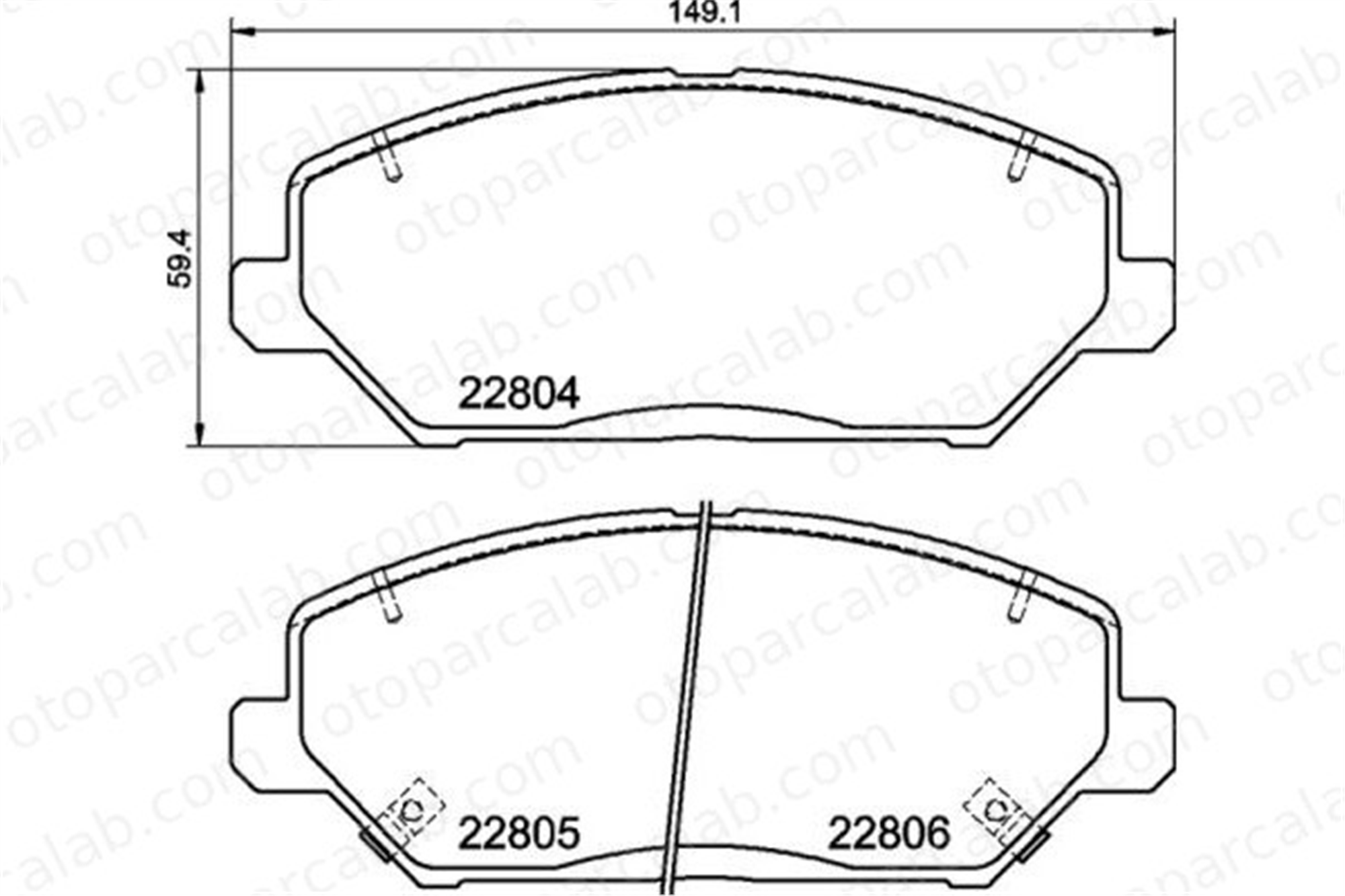 BREMBO P 30 110 Fren Disk Balata Ön HYUNDAI i30 i30 Station wagon 58101G4A10 58101G4A00