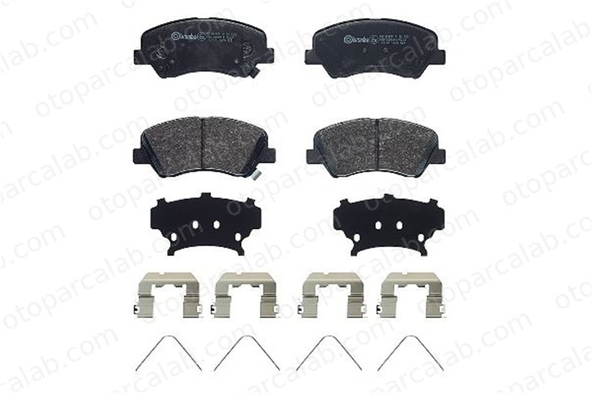 BREMBO P 30 122 Fren Disk Balata Ön HYUNDAI i20 II KIA RIO IV 58101C8A00 58101C8A50