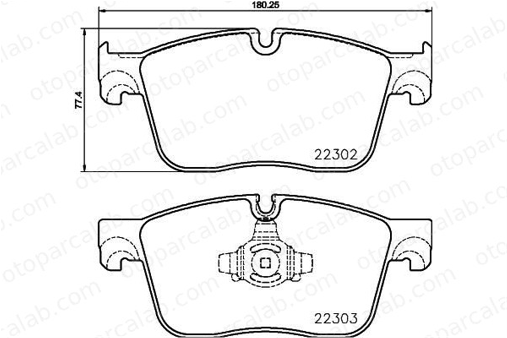 BREMBO P 36 031 Fren Disk Balata Ön JAGUAR XF SPORTBRAKE LAND ROVER RANGE ROVER VELAR LR160437 T2H21043