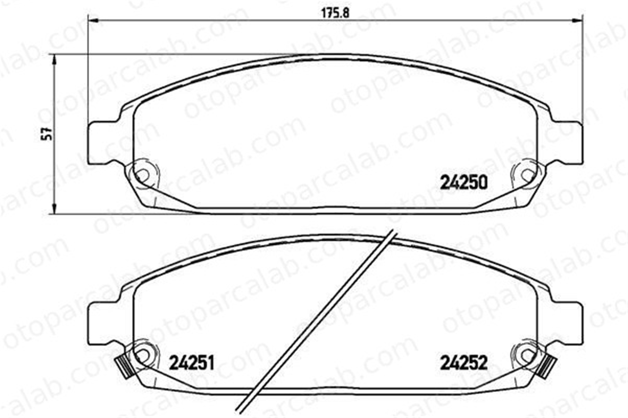 BREMBO P 37 010 Fren Disk Balata Ön JEEP GRAND CHEROKEE III COMMANDER 5080868AA 05080868AA
