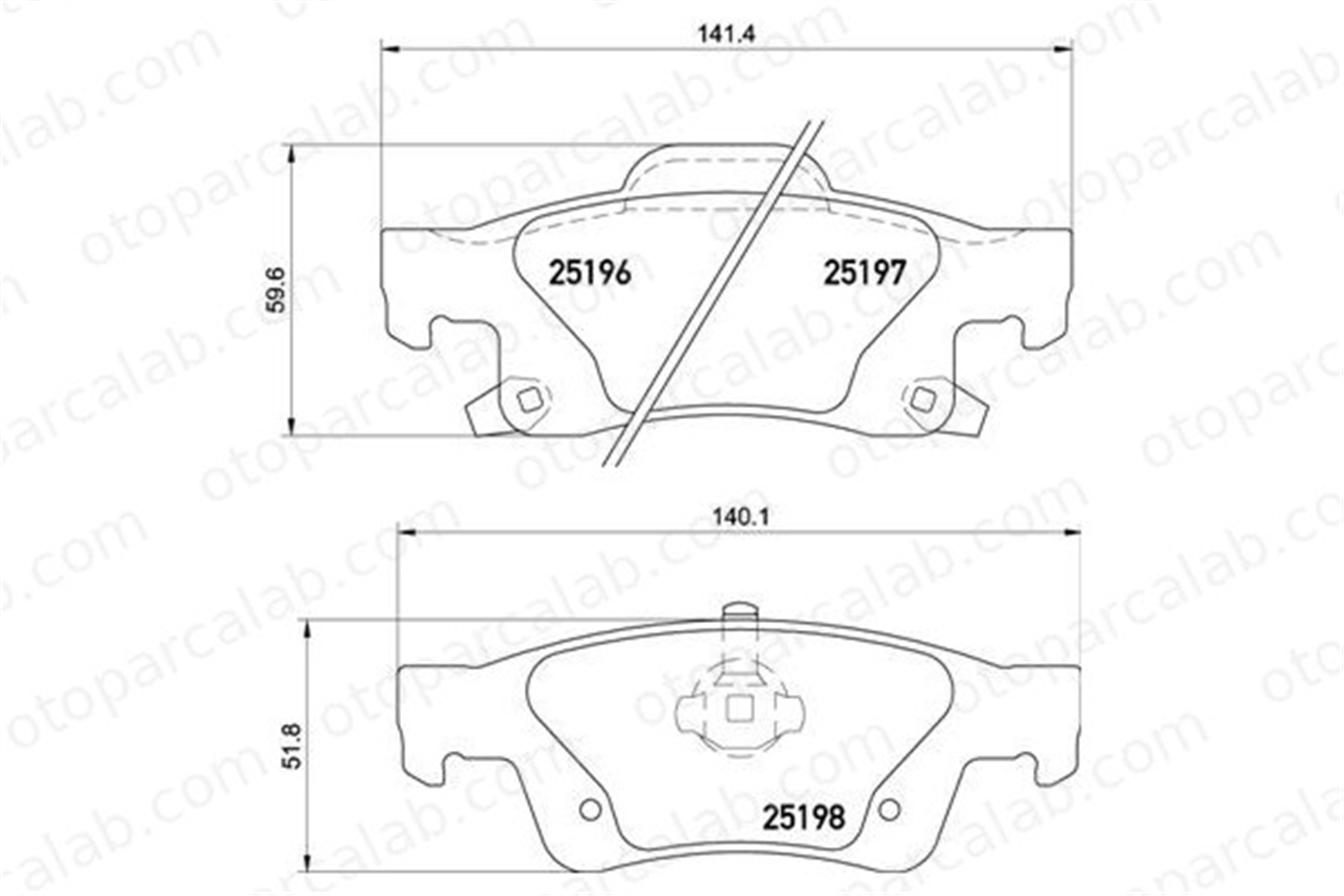 BREMBO P 37 016 Fren Disk Balata Arka JEEP GRAND CHEROKEE IV DODGE DURANGO 68052386AA 68052386