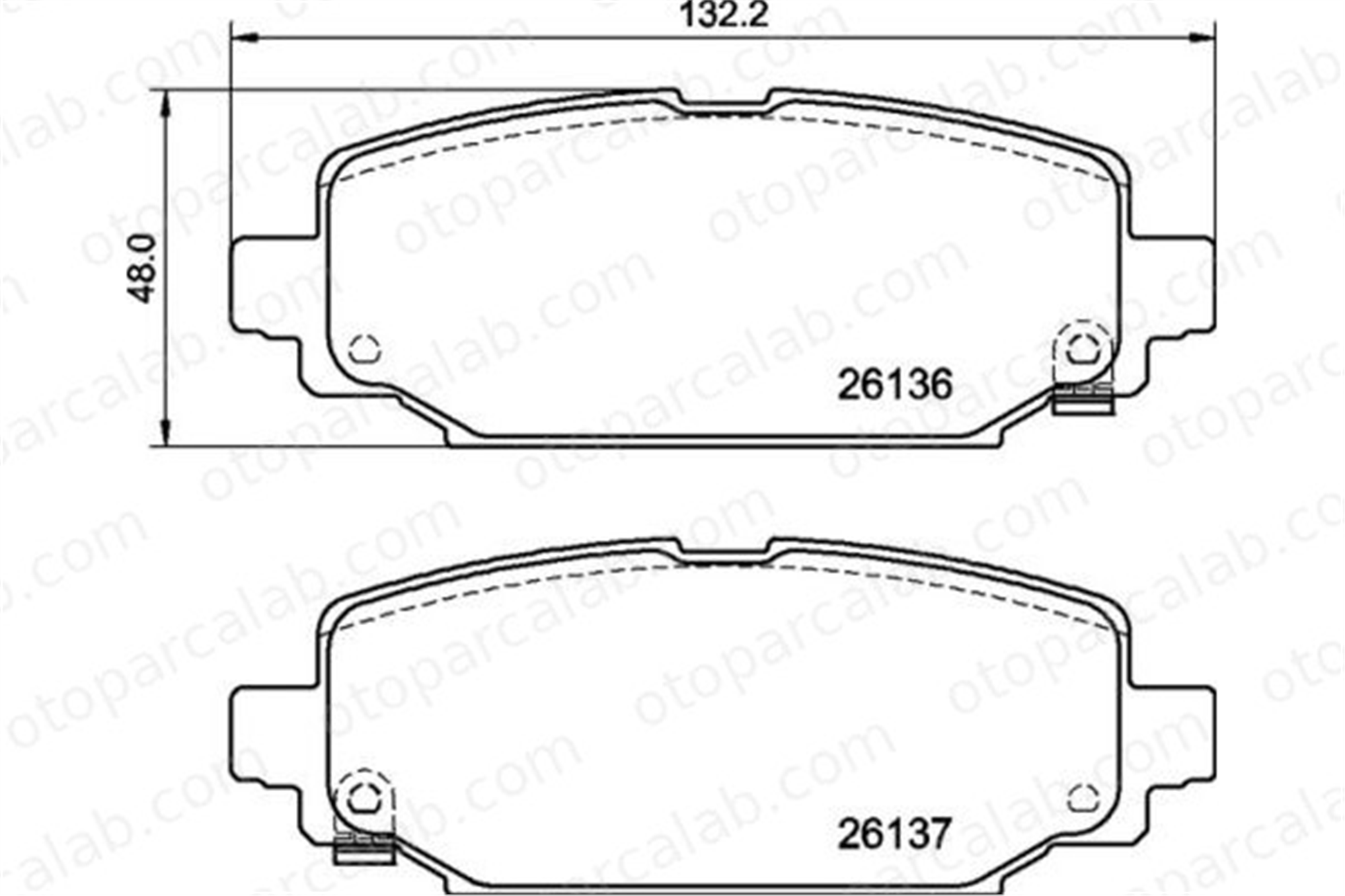 BREMBO P 37 026 Fren Disk Balata Ön PORSCHE 911 BOXSTER 68385238AA 68385238AB