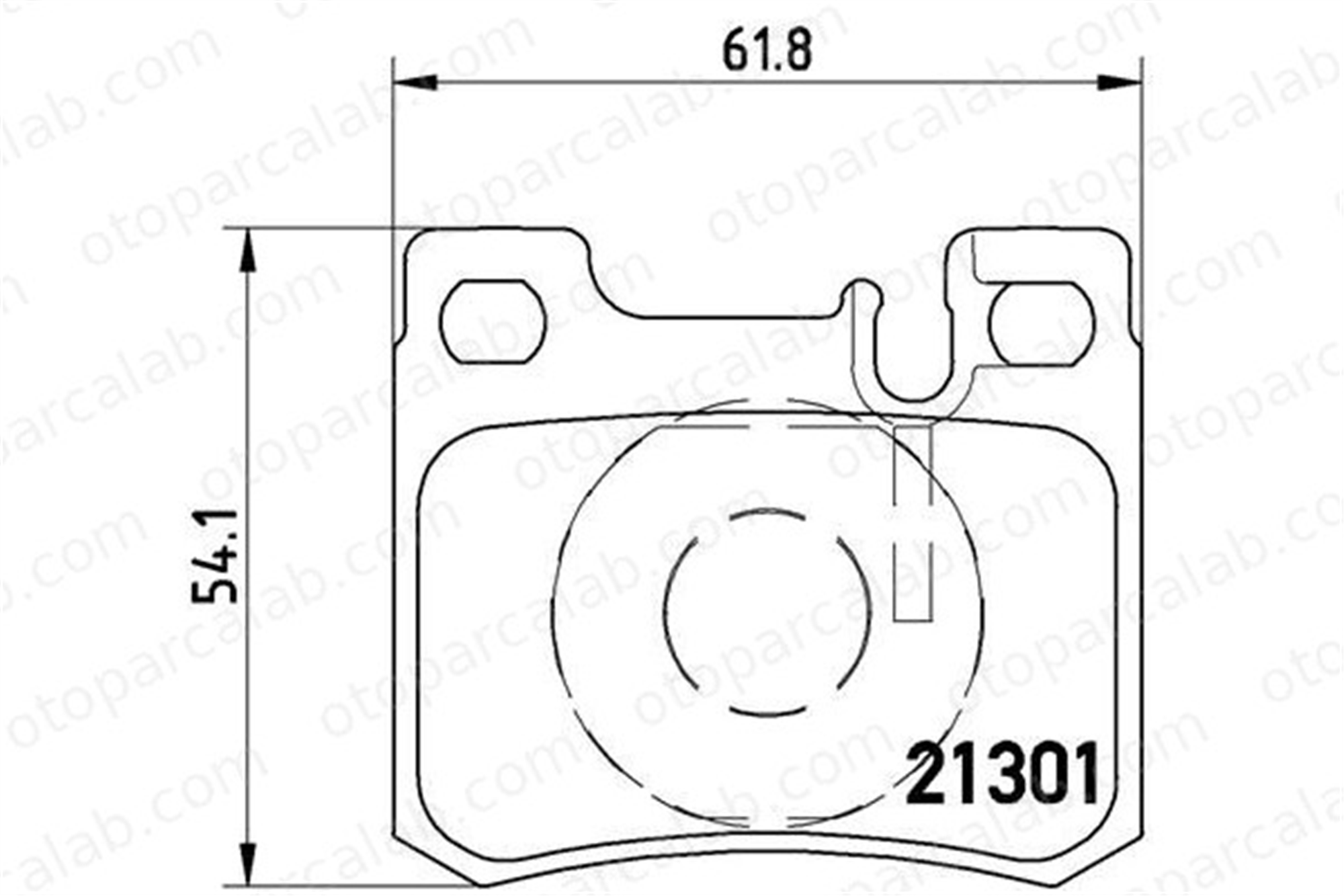 BREMBO P 50 012 Fren Disk Balata Arka MERCEDES-BENZ 124 Sedan 190 A0024200120 24200020