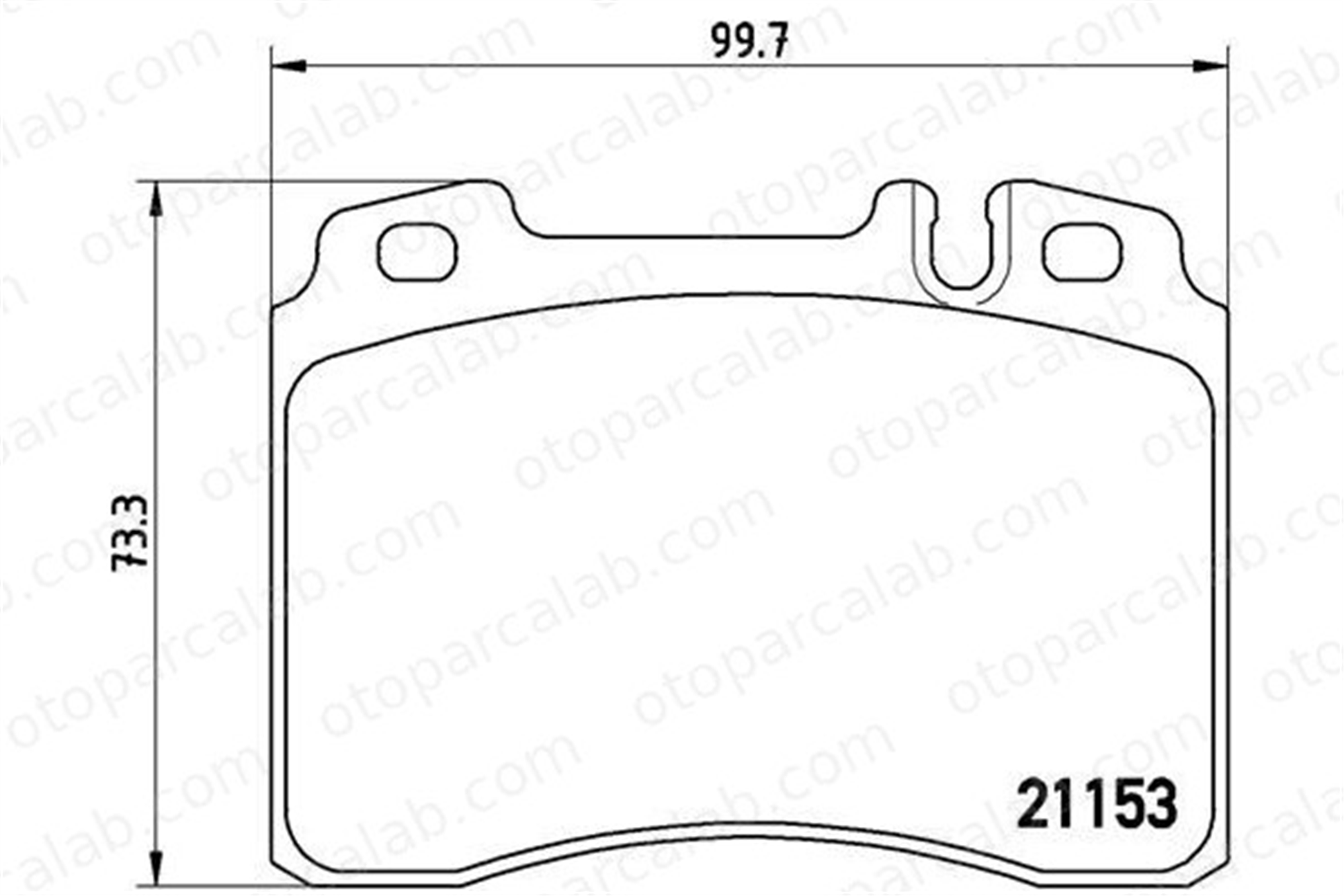 BREMBO P 50 022 Fren Disk Balata Ön MERCEDES-BENZ E-SERISI 124 Sedan A0054200220 14209820
