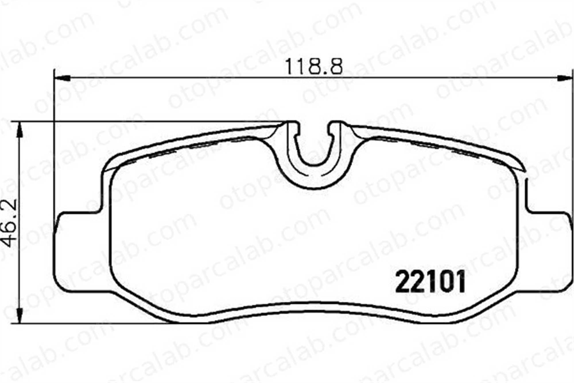 BREMBO P 50 126 Fren Disk Balata Arka MERCEDES-BENZ VITO Mixto VITO Tourer A4474200320 4474200120
