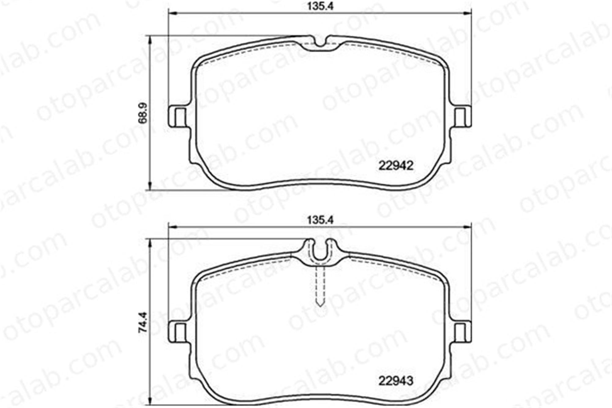 BREMBO P 50 157 Fren Disk Balata Ön MERCEDES-BENZ GLA A-SERISI A0004207100 4205303
