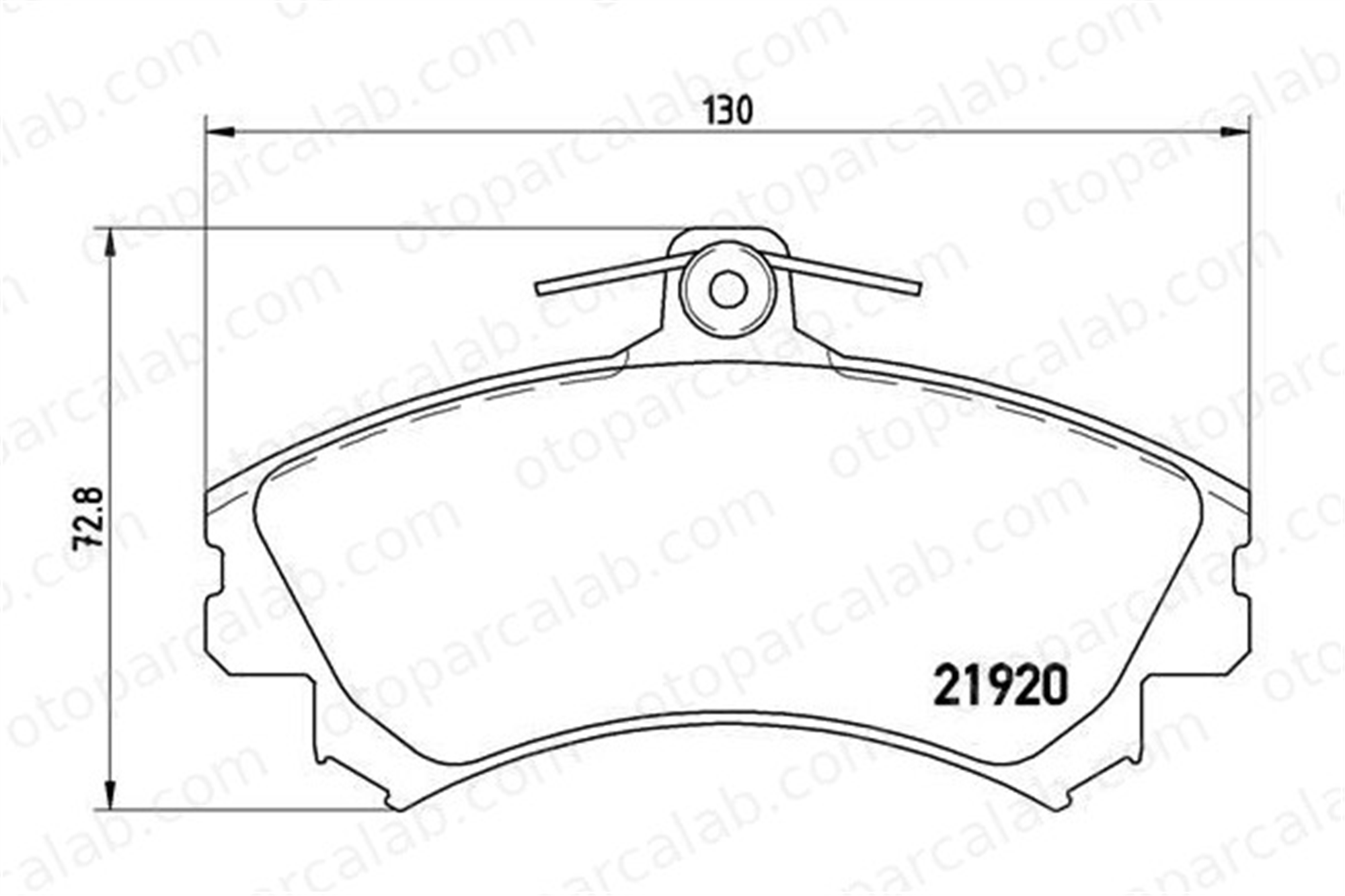 BREMBO P 54 022 Fren Disk Balata Ön MITSUBISHI SPACE STAR MPV CARISMA MR235557 DBP511117