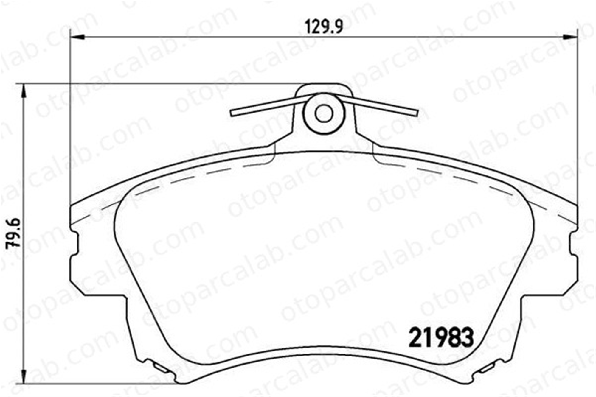 BREMBO P 54 036 Fren Disk Balata Ön VOLVO V40 Station wagon S40 I 30630612 30850976