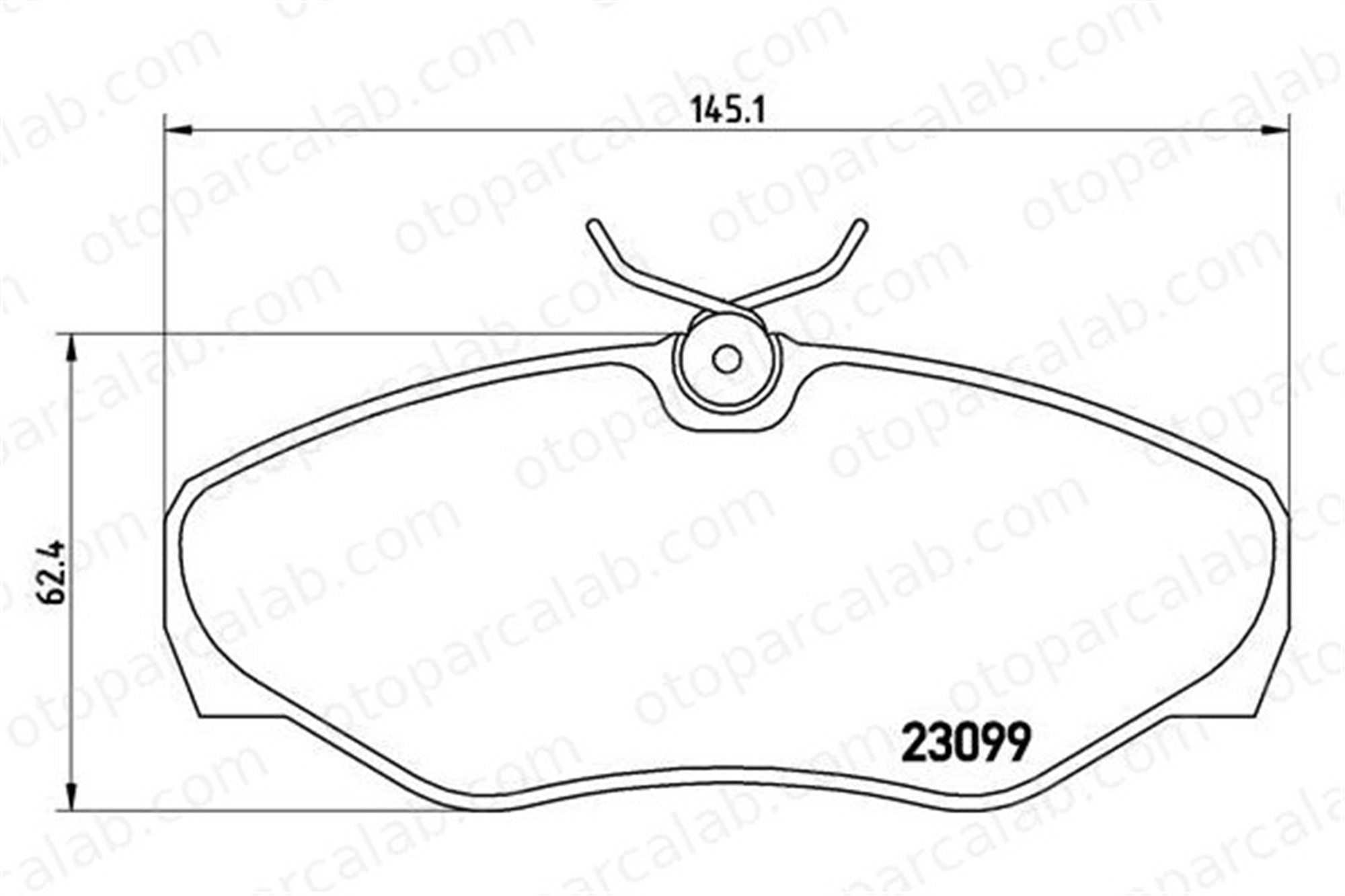 BREMBO P 56 061 Fren Disk Balata Ön RENAULT TRAFIC II Panelvan/Van OPEL VIVARO A Minibüs/Otobüs 7701054771 4106000QAE