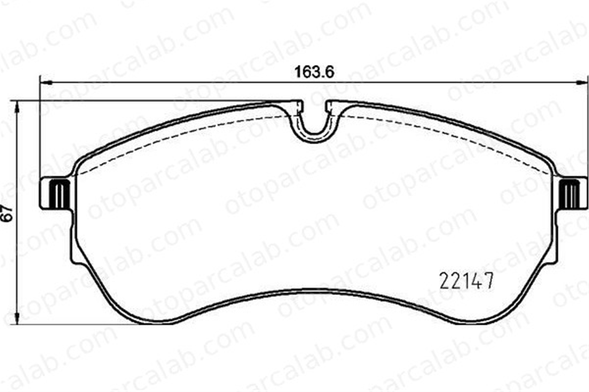 BREMBO P 85 169 Fren Disk Balata Ön VW CRAFTER Panelvan/Van MAN TGE Panelvan/Van 2N0698151 65508206000