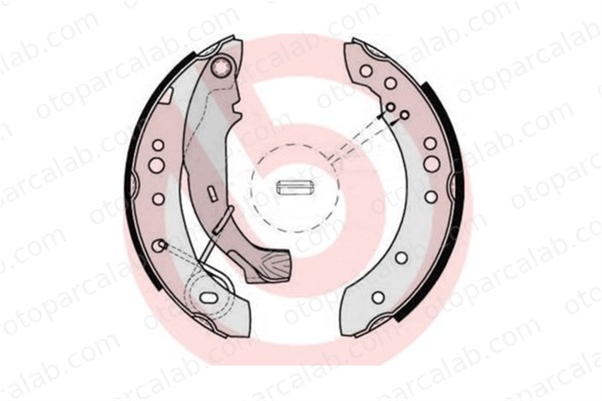 BREMBO S 61 526 El Fren Balatası DACIA LOGAN CITROËN C3 I 4241L0