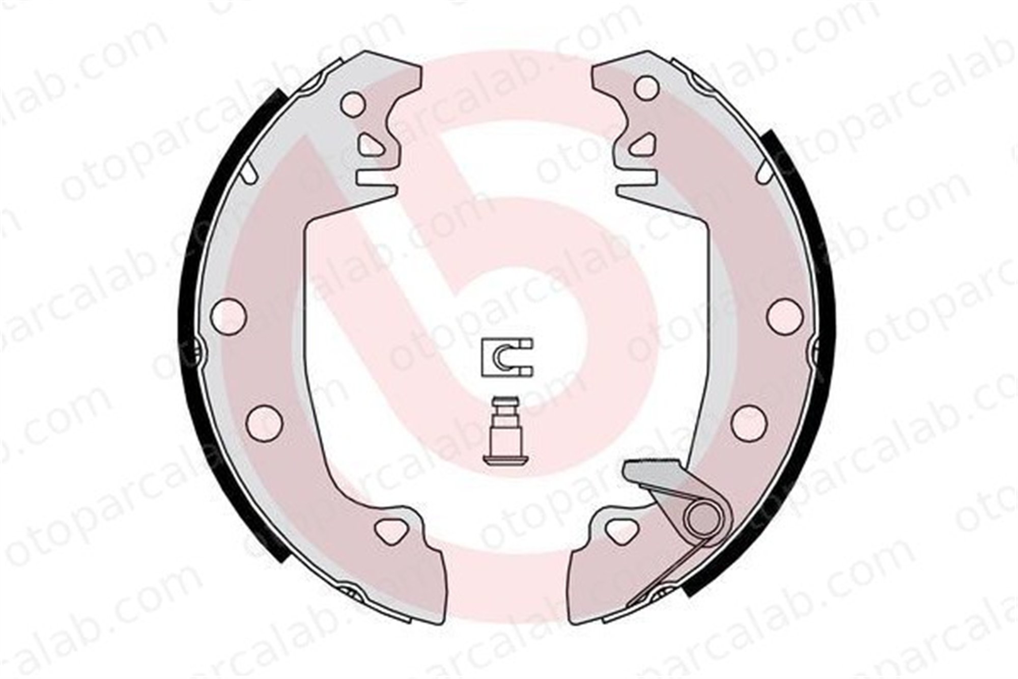 BREMBO S 61 537 El Fren Balatası CITROËN C15 Kasa/büyük limuzin C15 Station wagon 424117 4241A4