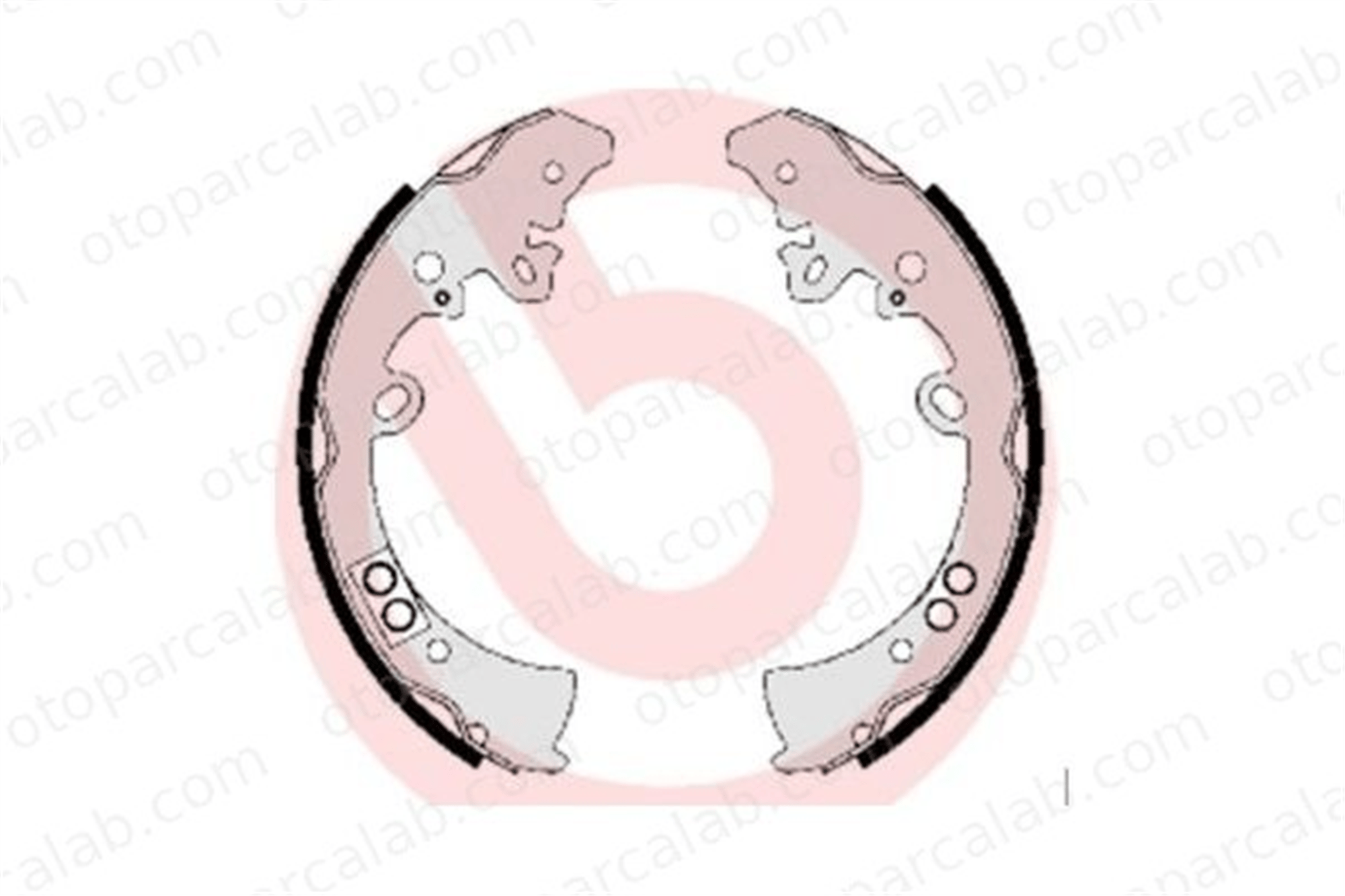 BREMBO S 83 550 El Fren Balatası TOYOTA HILUX VII Pick-up HILUX VIII Pick-up 44950K020 044950K020