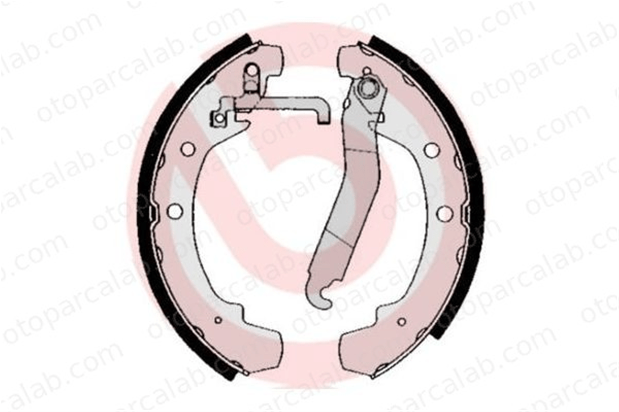 BREMBO S 85 510 El Fren Balatası VW LT 28-35 I Minibüs/Otobüs LT 28-35 I Panelvan/Van 281609527H 281698527GX