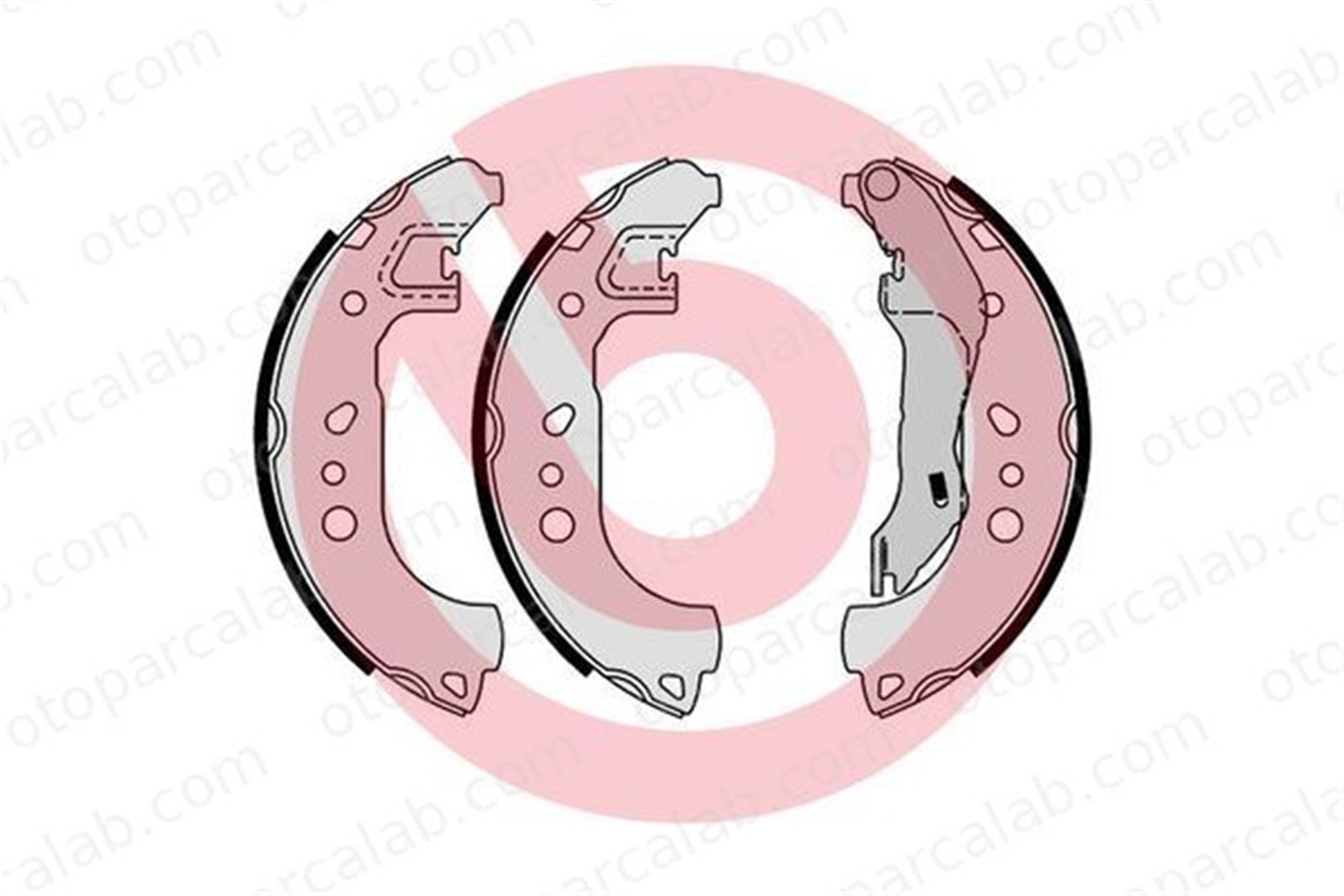 BREMBO S 85 543 El Fren Balatası SEAT TOLEDO IV SKODA RAPID 6R0698525B