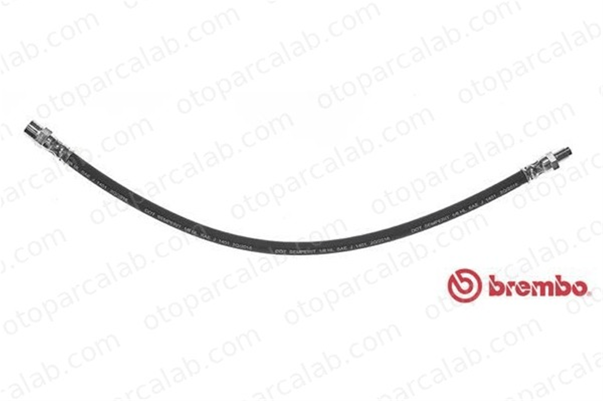BREMBO T 50 014 Fren Hortumu Ön Sağ veya Sol MERCEDES-BENZ G-SERISI T1 Platform şasi A1234280535 1151346