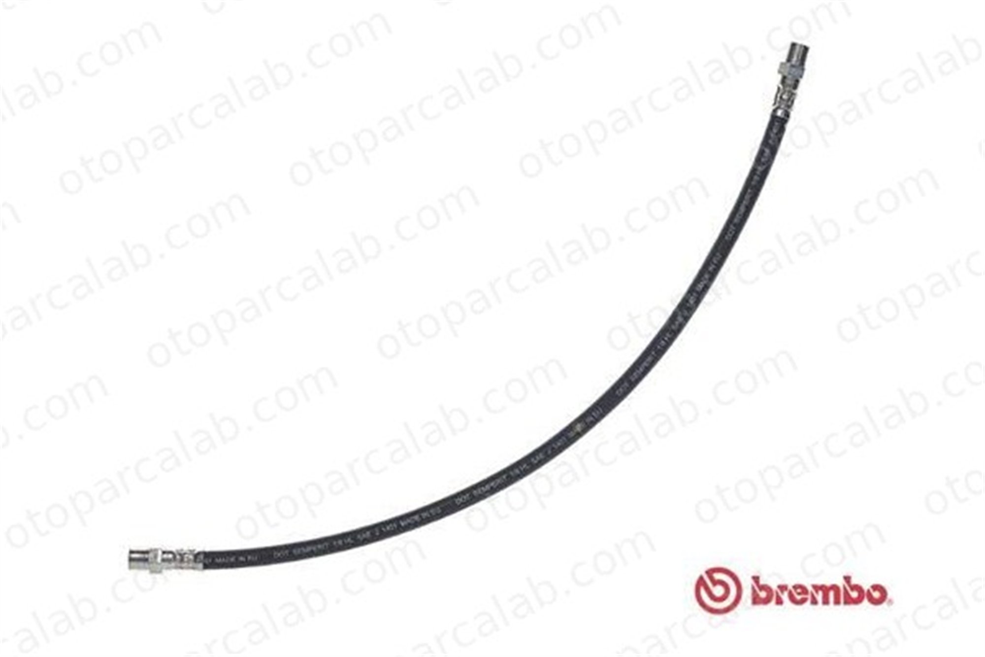 BREMBO T 50 037 Fren Hortumu Ön Sağ veya Sol MERCEDES-BENZ T1 Platform şasi T1 Minibüs/Otobüs A1234209128 14289535